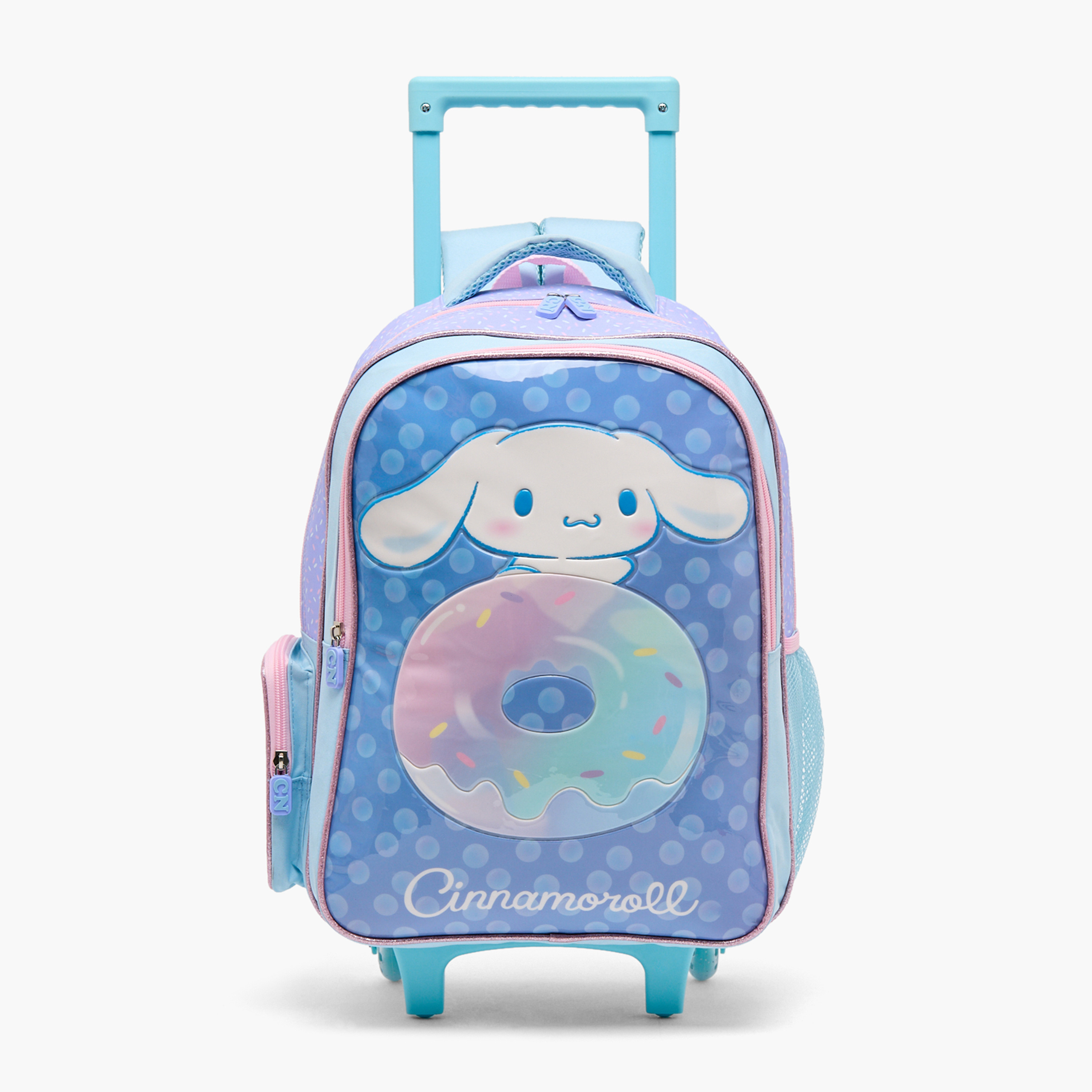 Sanrio Cinnamoroll 5-Piece School Trolley Bag Set for Boys 5-8 Years with Lunch Bag - 16 inches-school-bagsandbackpacks-trolleybags-image-3