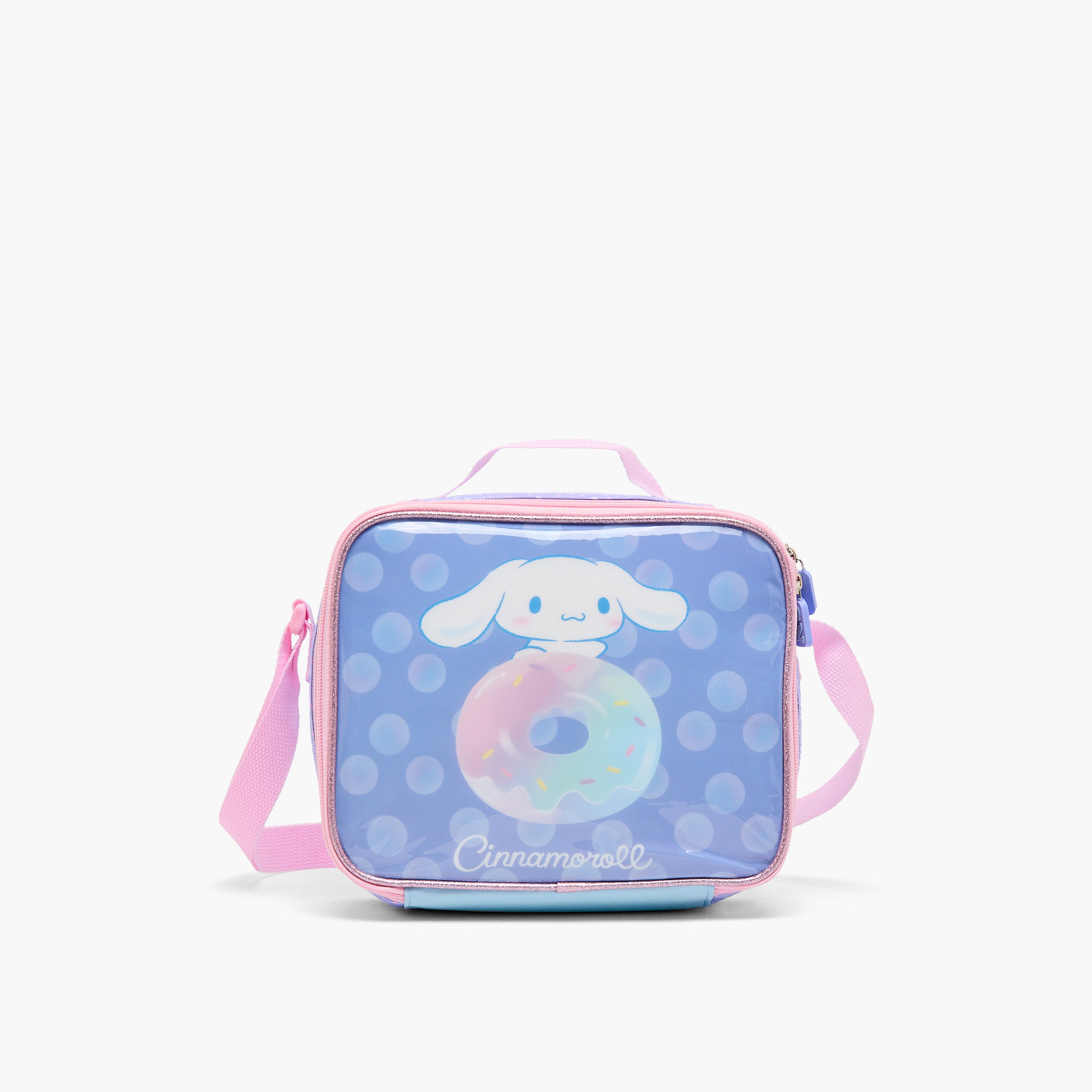 Sanrio Cinnamoroll 5-Piece School Trolley Bag Set for Boys 5-8 Years with Lunch Bag - 16 inches-school-bagsandbackpacks-trolleybags-image-11