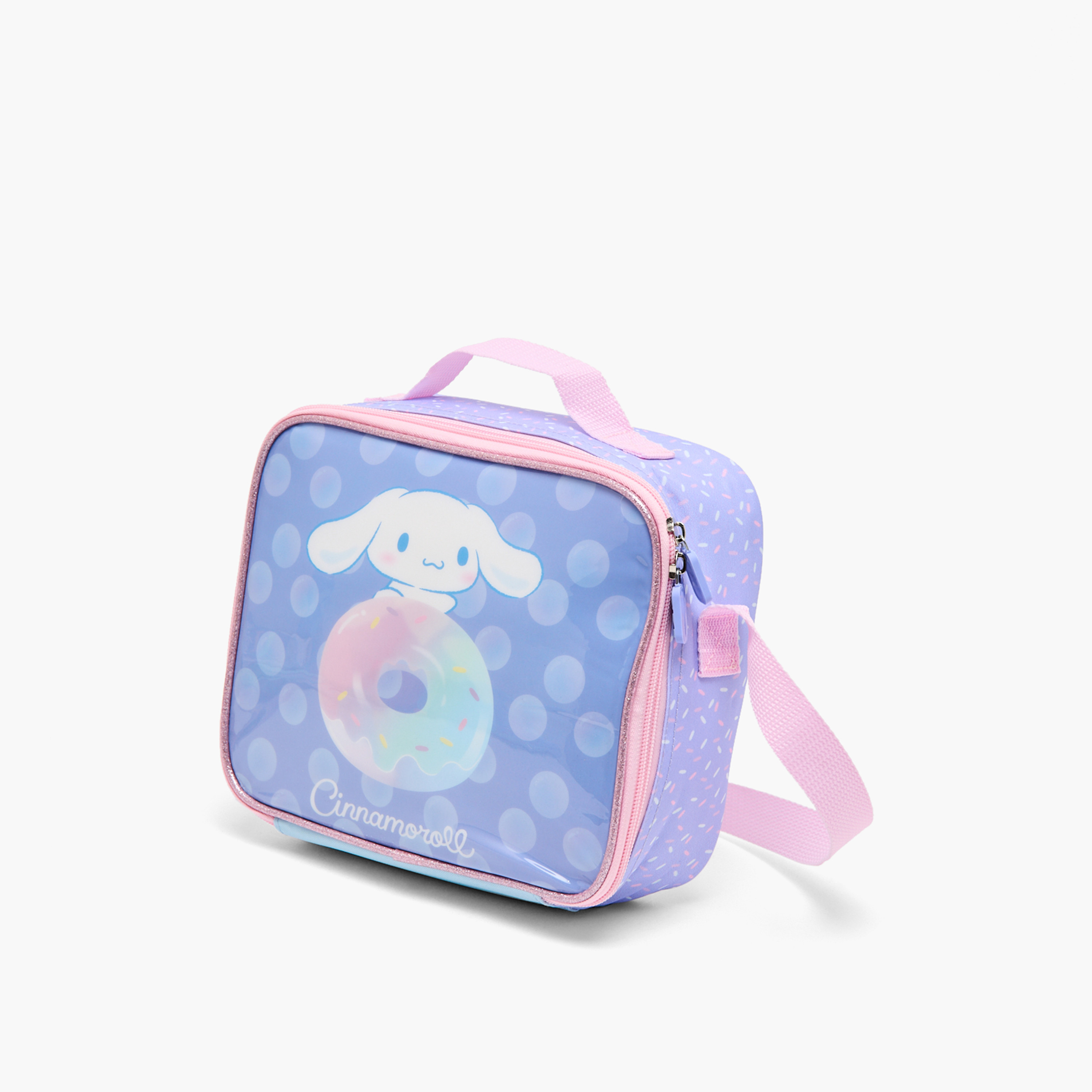 Sanrio Cinnamoroll 5-Piece School Trolley Bag Set for Boys 5-8 Years with Lunch Bag - 16 inches-school-bagsandbackpacks-trolleybags-image-12