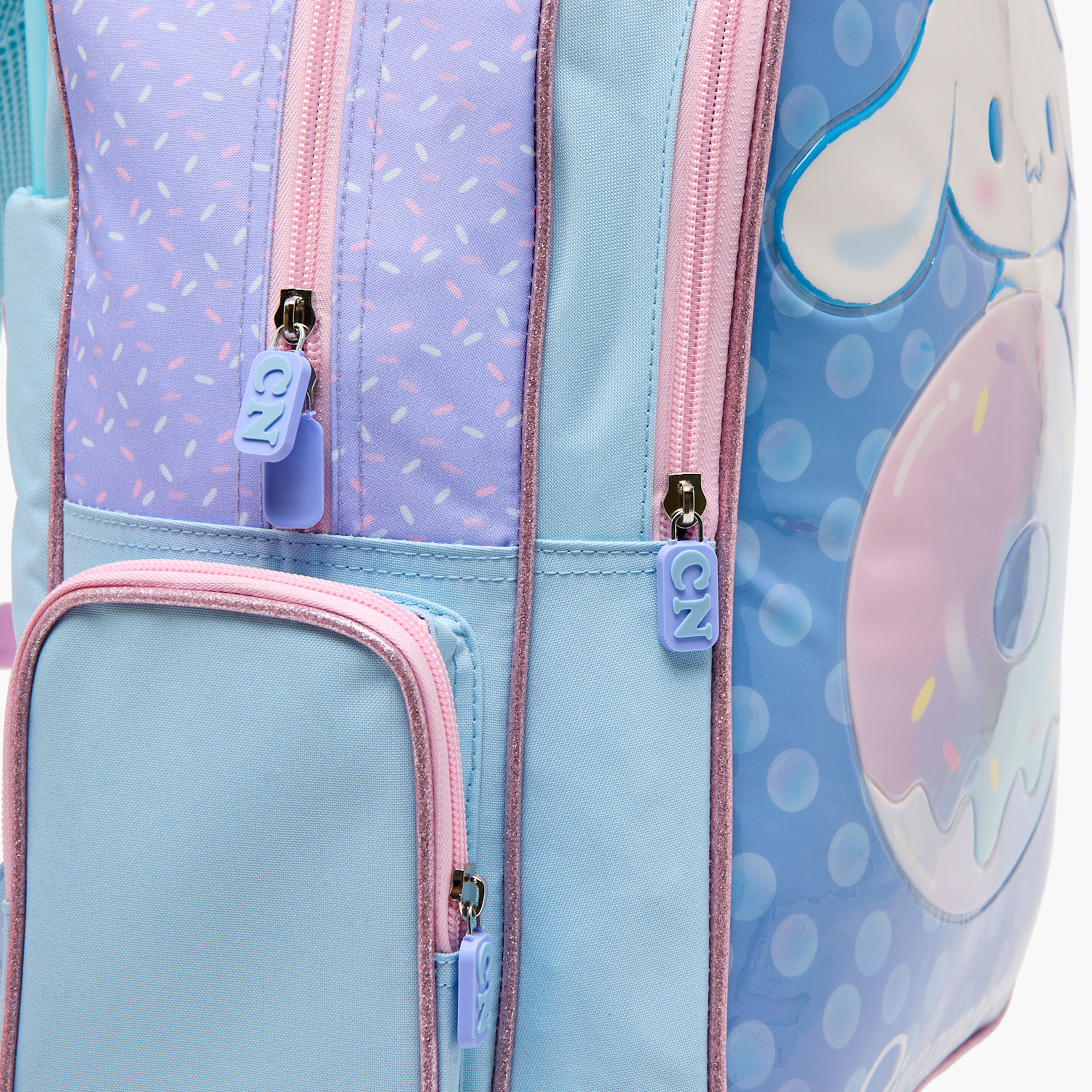 Sanrio Cinnamoroll 5-Piece School Trolley Bag Set for Boys 5-8 Years with Lunch Bag - 16 inches-school-bagsandbackpacks-trolleybags-image-4