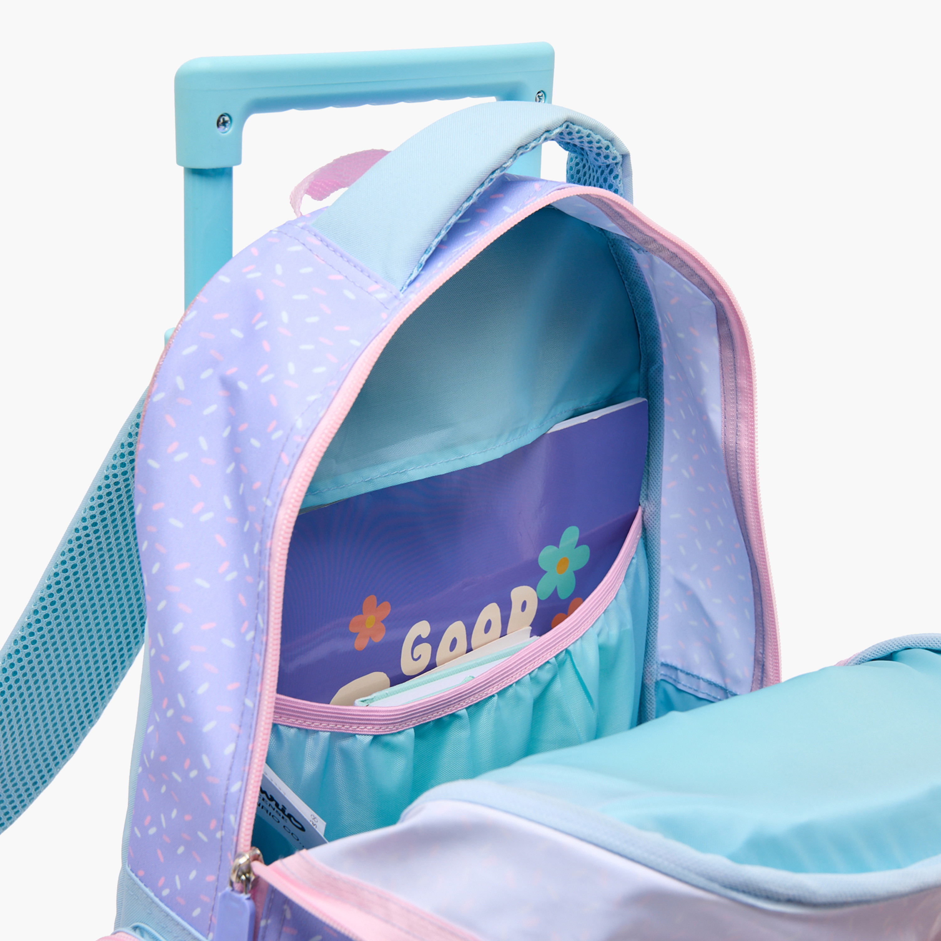 Sanrio Cinnamoroll 5-Piece School Trolley Bag Set for Boys 5-8 Years with Lunch Bag - 16 inches-school-bagsandbackpacks-trolleybags-image-5