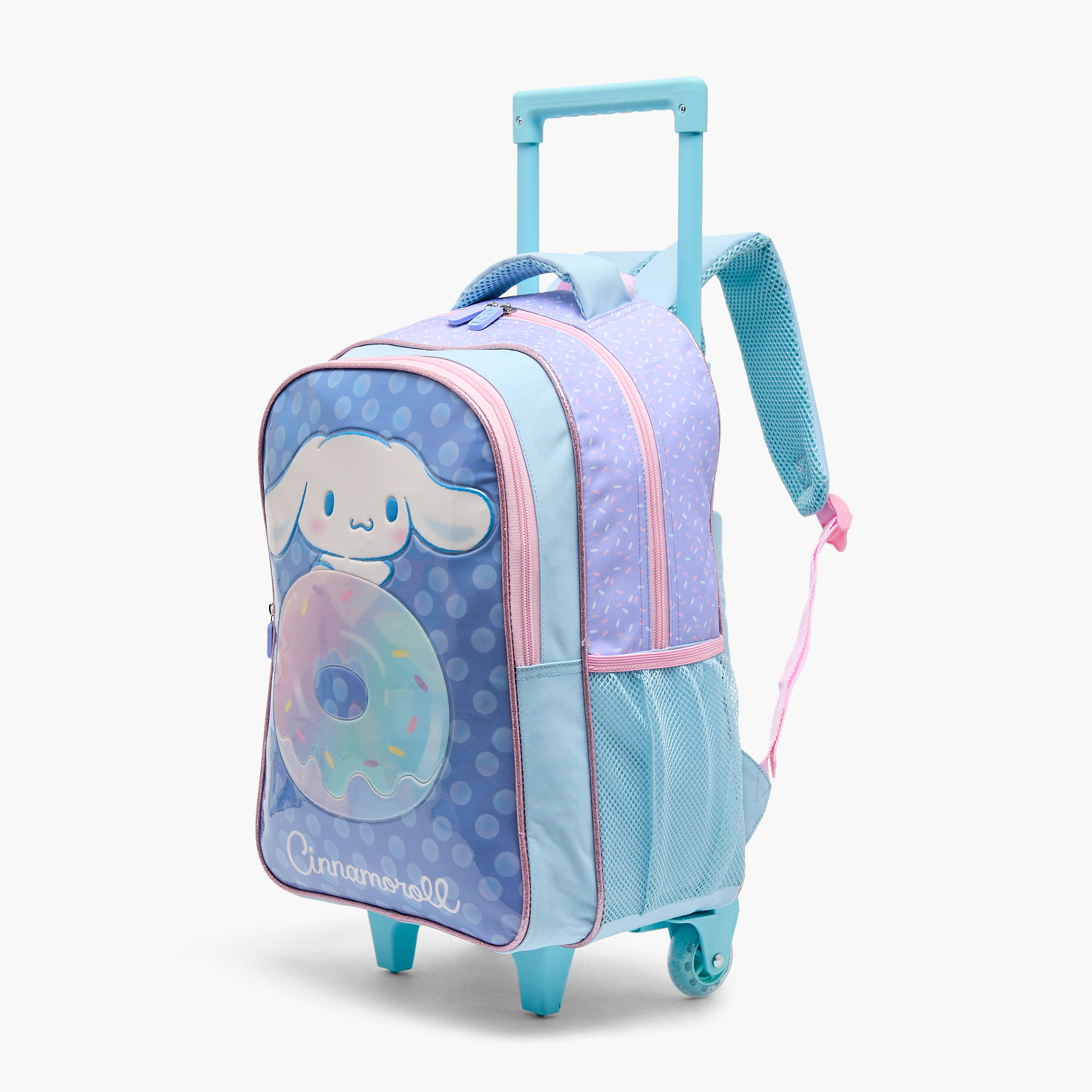 Sanrio Cinnamoroll 5-Piece School Trolley Bag Set for Boys 5-8 Years with Lunch Bag - 16 inches-school-bagsandbackpacks-trolleybags-image-7