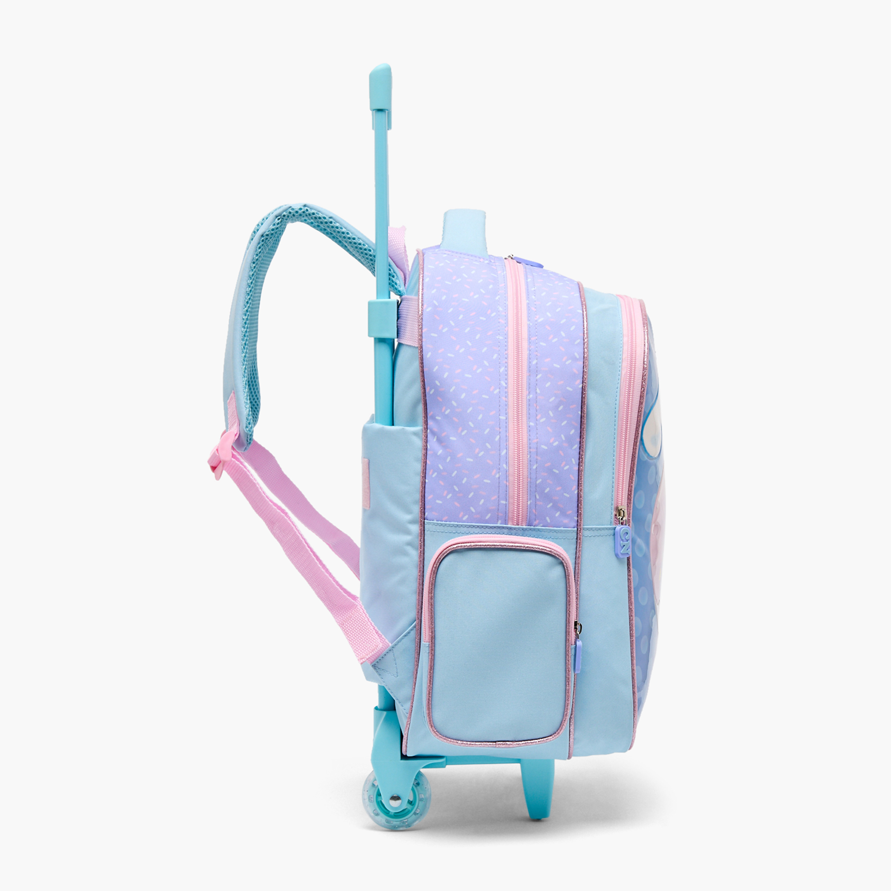 Sanrio Cinnamoroll 5-Piece School Trolley Bag Set for Boys 5-8 Years with Lunch Bag - 16 inches-school-bagsandbackpacks-trolleybags-image-8