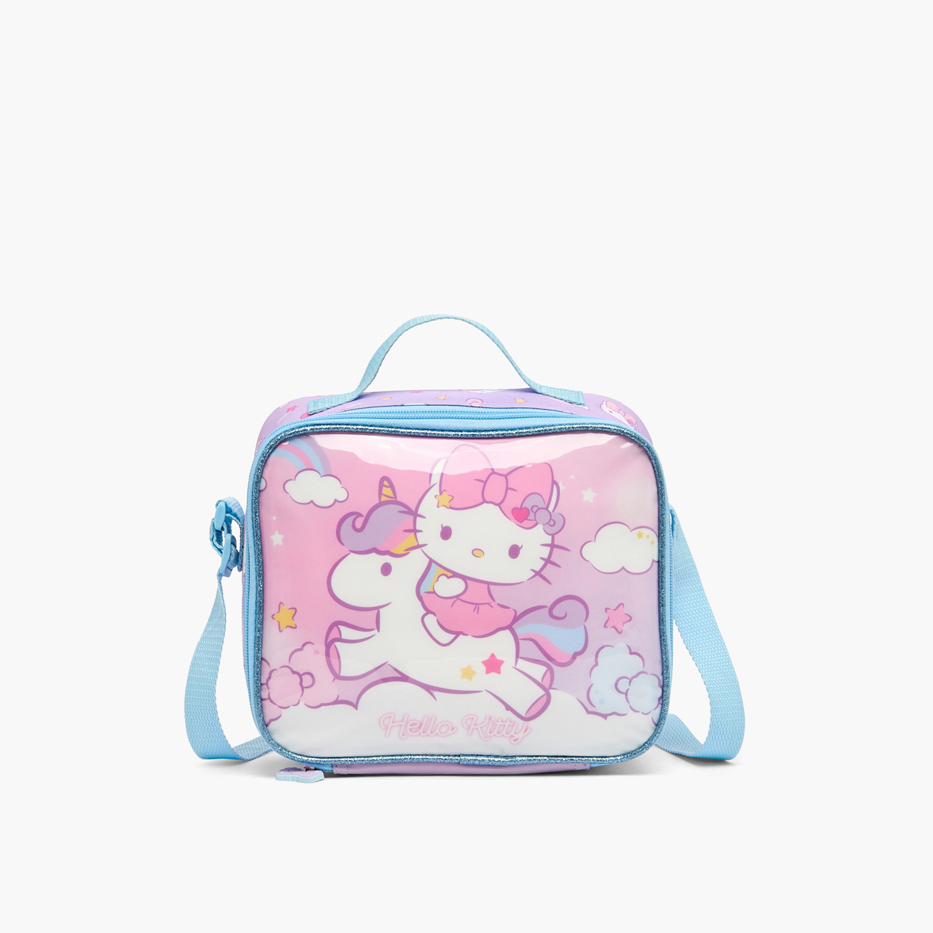 Sanrio Hello Kitty 5-Piece School Trolley Bag Set for Girls 5-8 Years with Lunch Bag - 16 inches-school-bagsandbackpacks-trolleybags-image-20