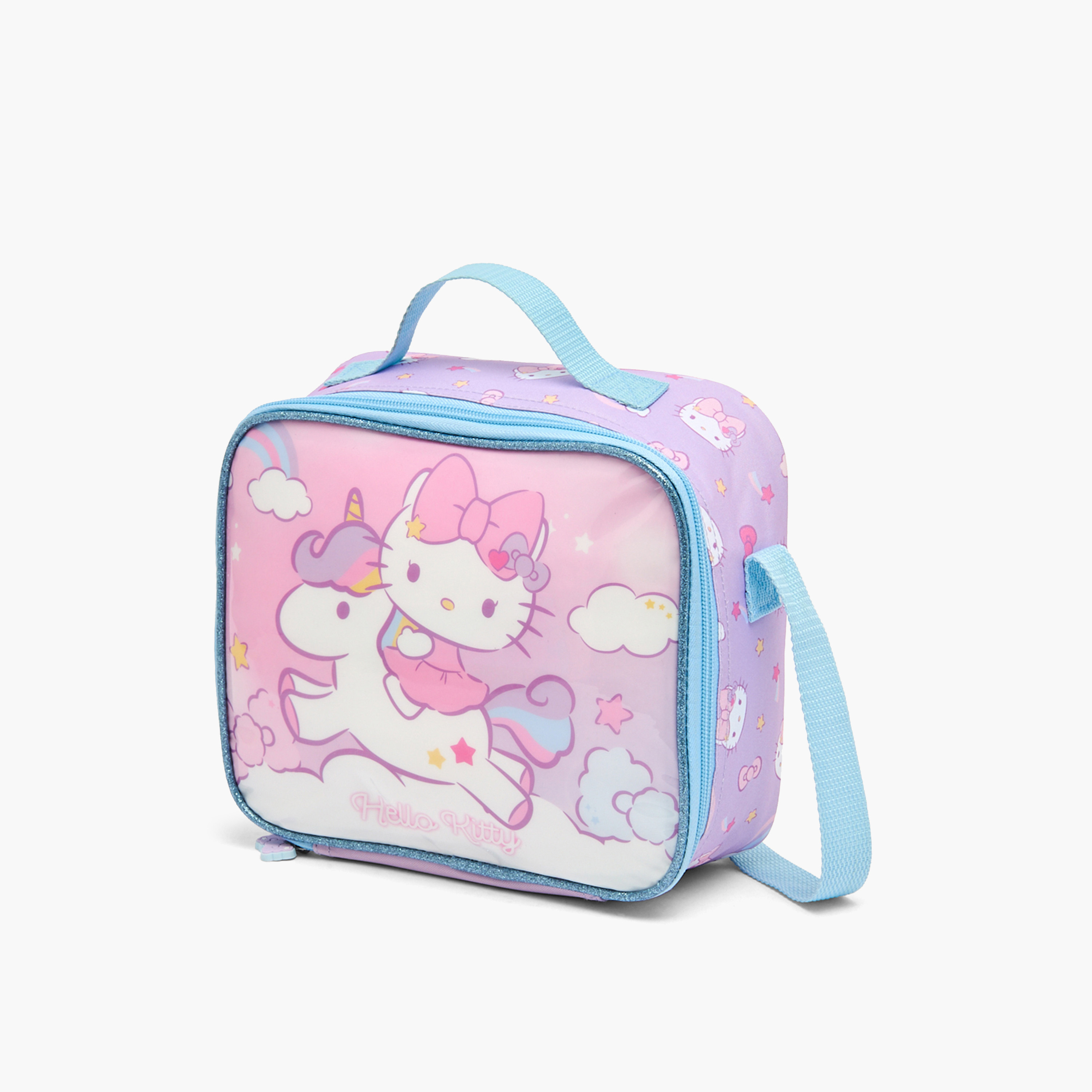 Sanrio Hello Kitty 5-Piece School Trolley Bag Set for Girls 5-8 Years with Lunch Bag - 16 inches-school-bagsandbackpacks-trolleybags-image-21