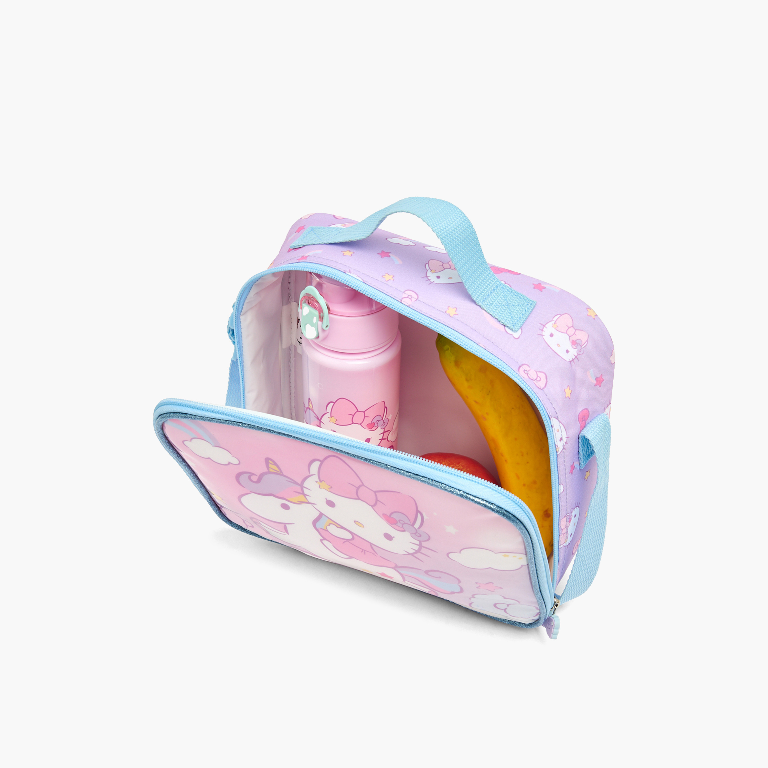 Sanrio Hello Kitty 5-Piece School Trolley Bag Set for Girls 5-8 Years with Lunch Bag - 16 inches-school-bagsandbackpacks-trolleybags-image-22