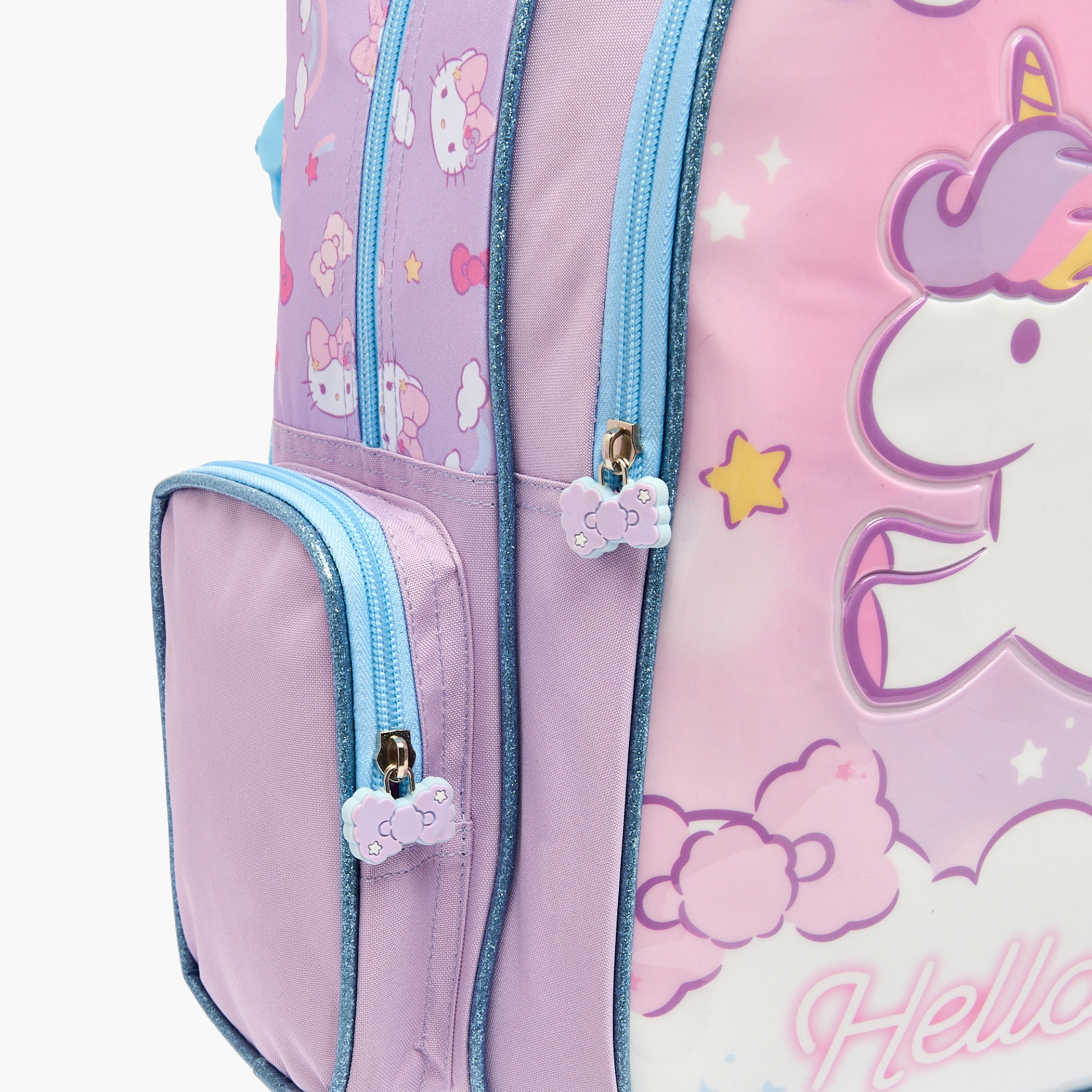 Sanrio Hello Kitty 5-Piece School Trolley Bag Set for Girls 5-8 Years with Lunch Bag - 16 inches-school-bagsandbackpacks-trolleybags-image-6