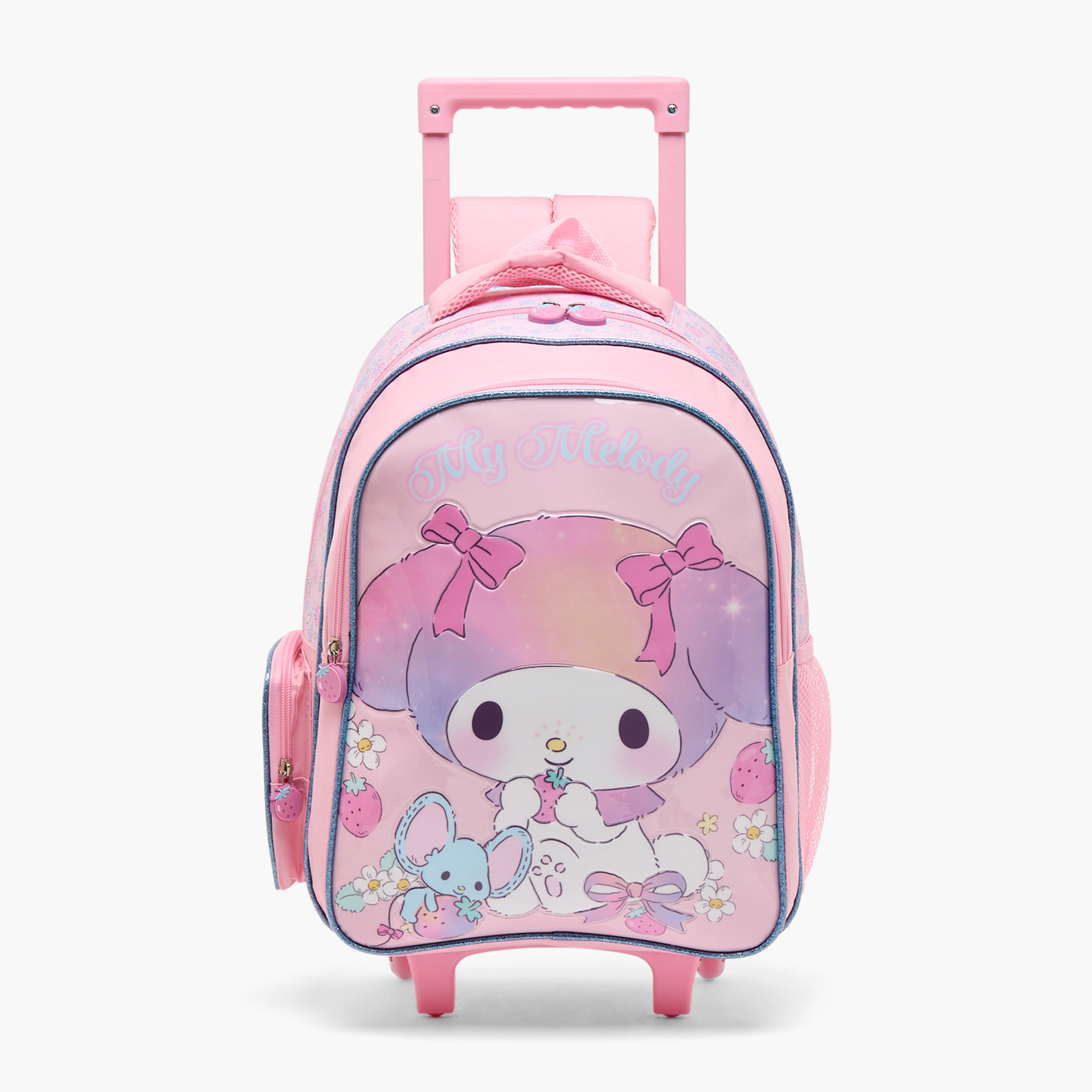 Sanrio My Melody Print 5-Piece School Trolley Bag Set for Girls 5-8 Years with Lunch Bag - 16 inches-school-bagsandbackpacks-trolleybags-image-4