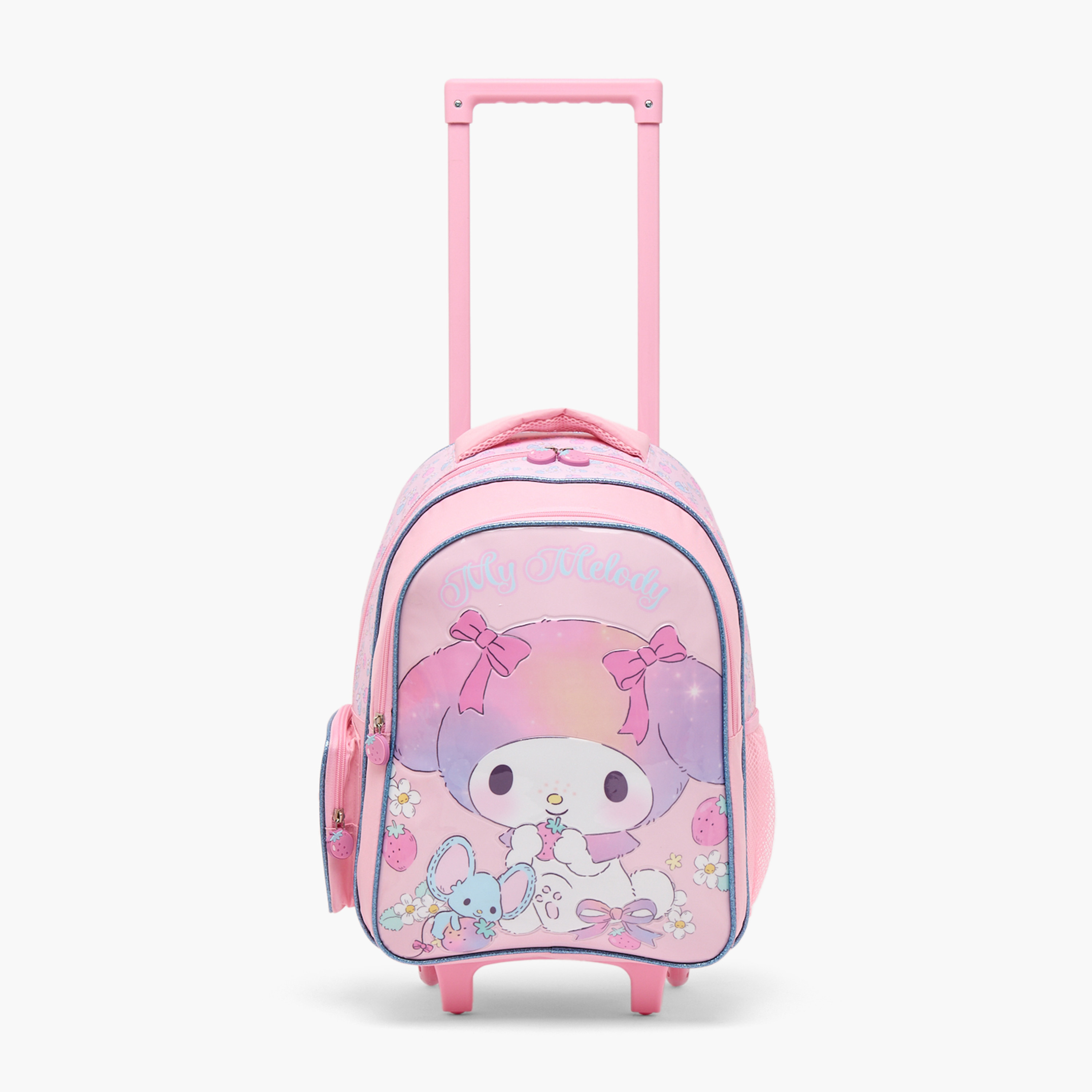 Sanrio My Melody Print 5-Piece School Trolley Bag Set for Girls 5-8 Years with Lunch Bag - 16 inches-school-bagsandbackpacks-trolleybags-image-5