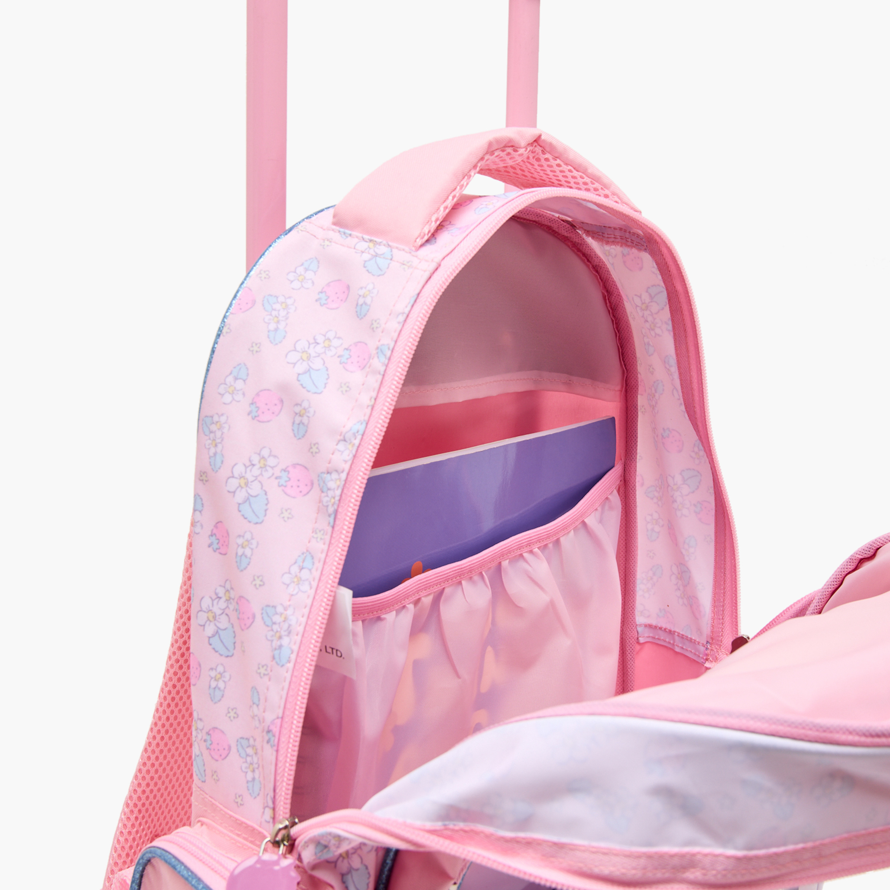 Sanrio My Melody Print 5-Piece School Trolley Bag Set for Girls 5-8 Years with Lunch Bag - 16 inches-school-bagsandbackpacks-trolleybags-image-7