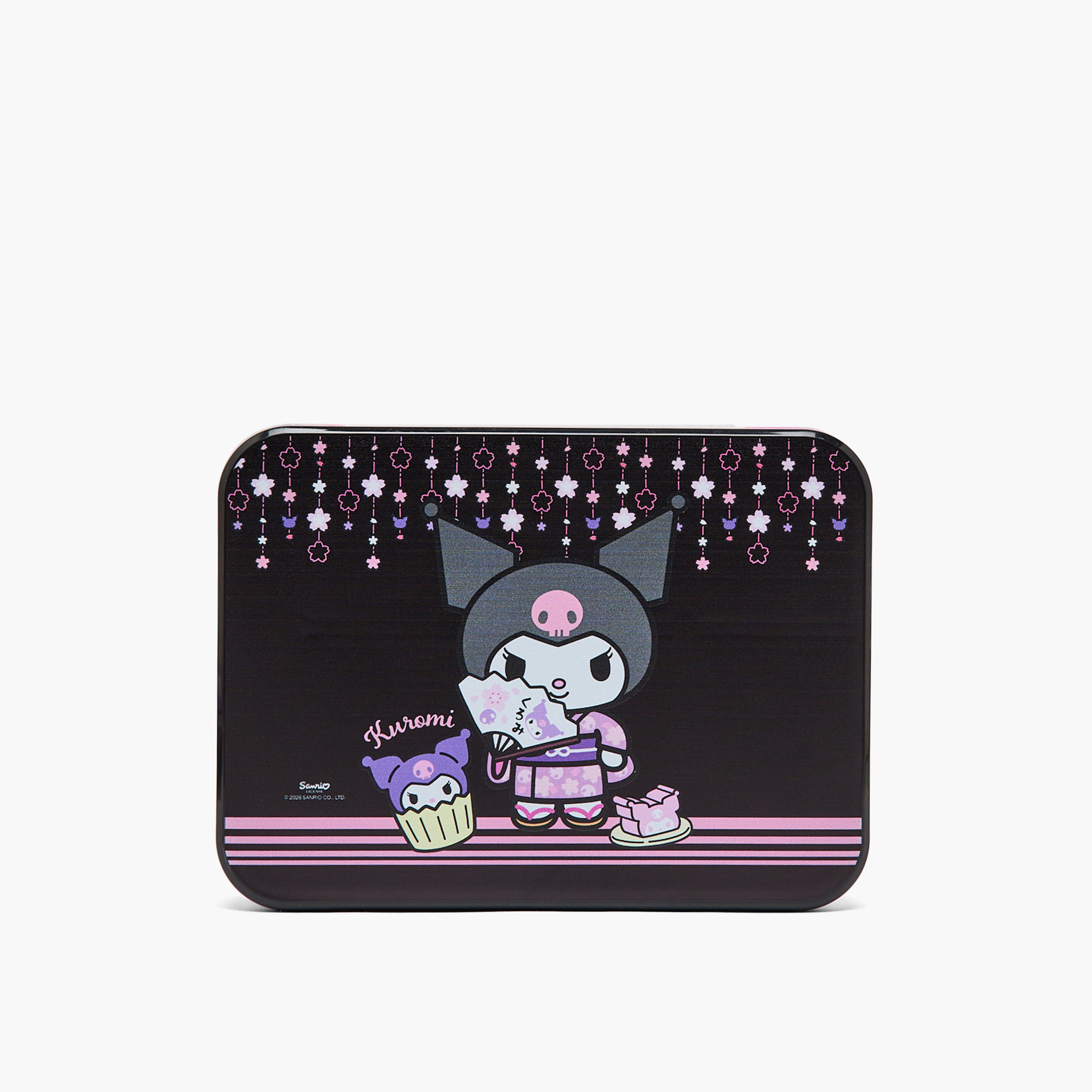 Sanrio Kuromi Print 5-Piece School Trolley Bag Set for Girls 5-8 Years with Lunch Bag - 16 inches-school-bagsandbackpacks-trolleybags-image-16