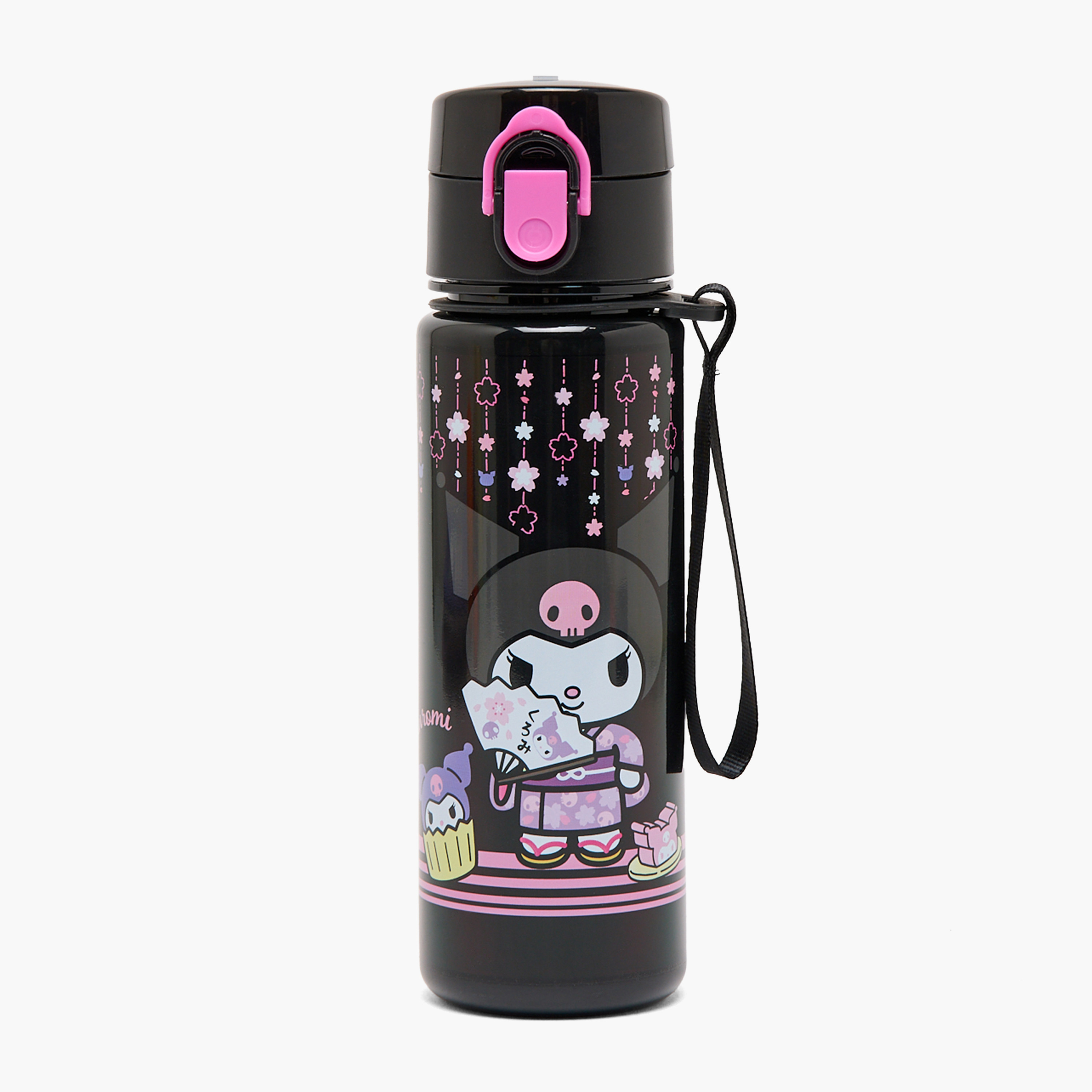 Sanrio Kuromi Print 5-Piece School Trolley Bag Set for Girls 5-8 Years with Lunch Bag - 16 inches-school-bagsandbackpacks-trolleybags-image-20