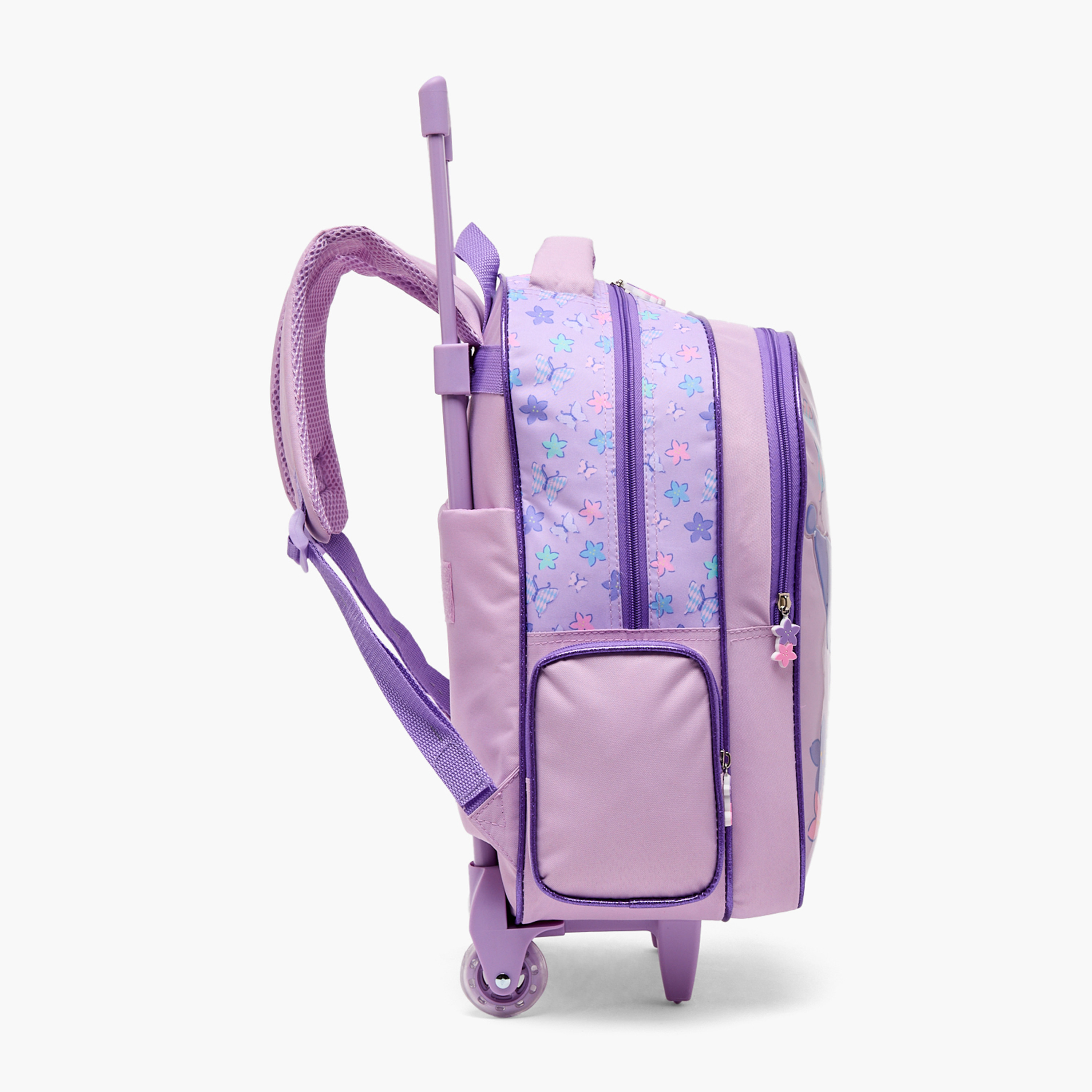 Sanrio Kuromi 5-Piece School Trolley Bag Set for Girls 5-8 Years with Lunch Bag - 16 inches-school-bagsandbackpacks-trolleybags-image-8
