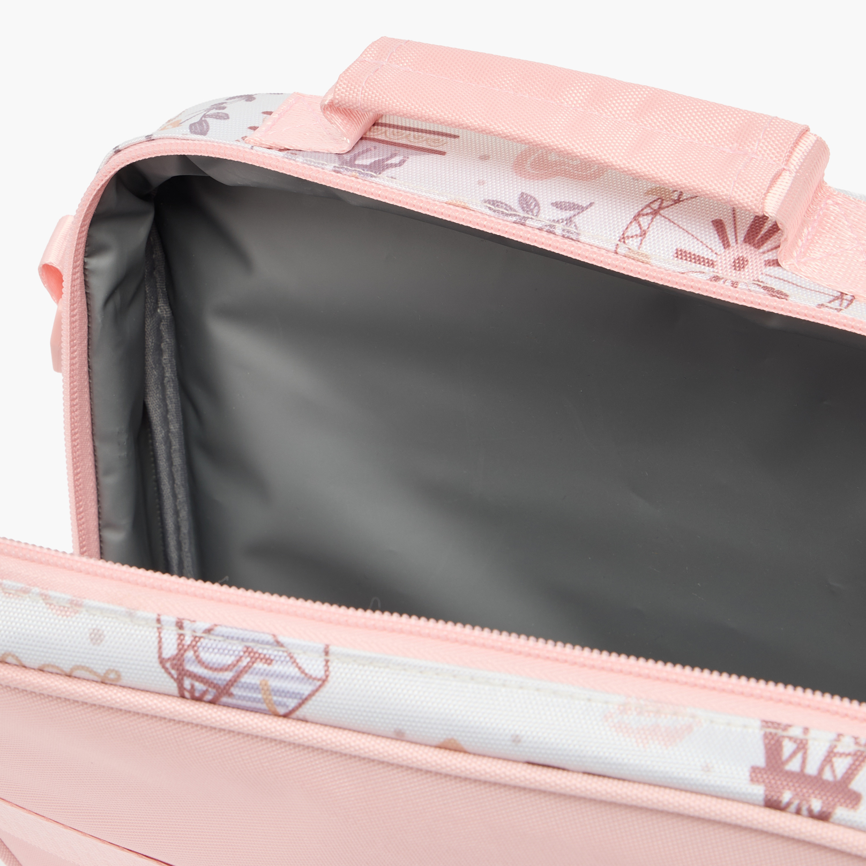 شنطة غداء جونيورز بنقوش باريس وعزل حراري للفتيات 8-13 سنة-school-lunchessentials-lunchbags-image-4