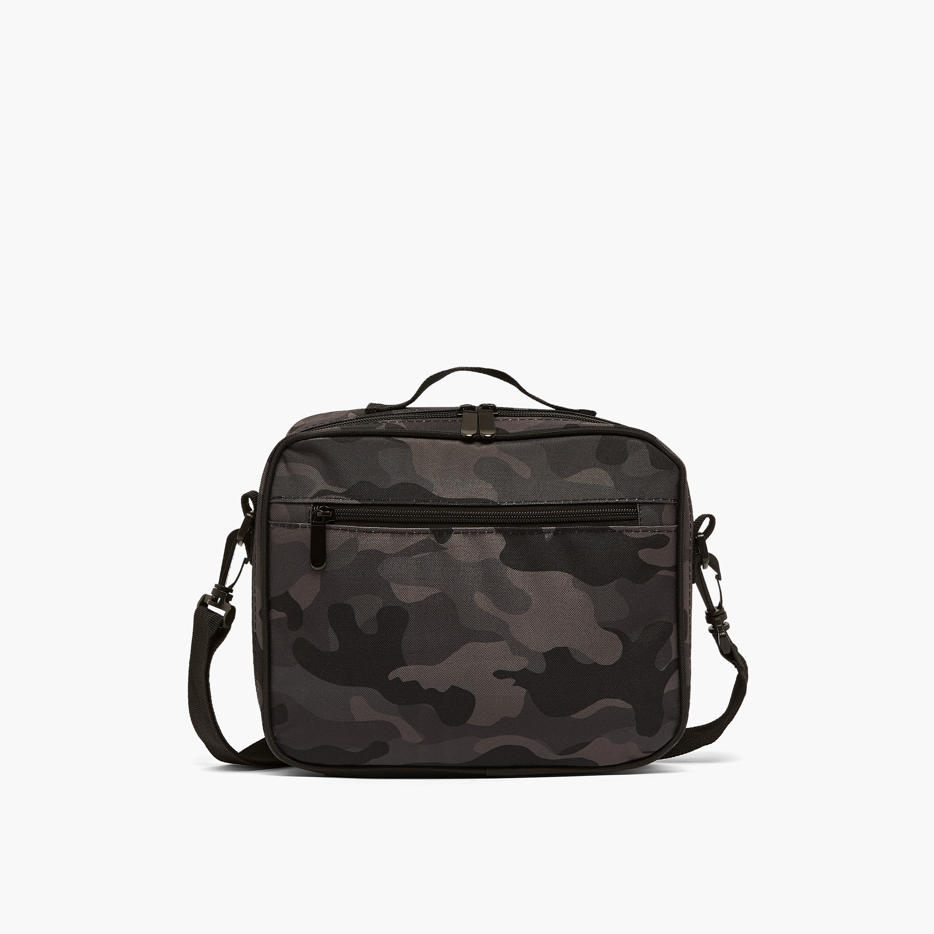 شنطة غداء بطبعة مموهة للأولاد من 8 إلى 12 سنة بعازل حراري من جونيورز-school-lunchessentials-lunchbags-image-1