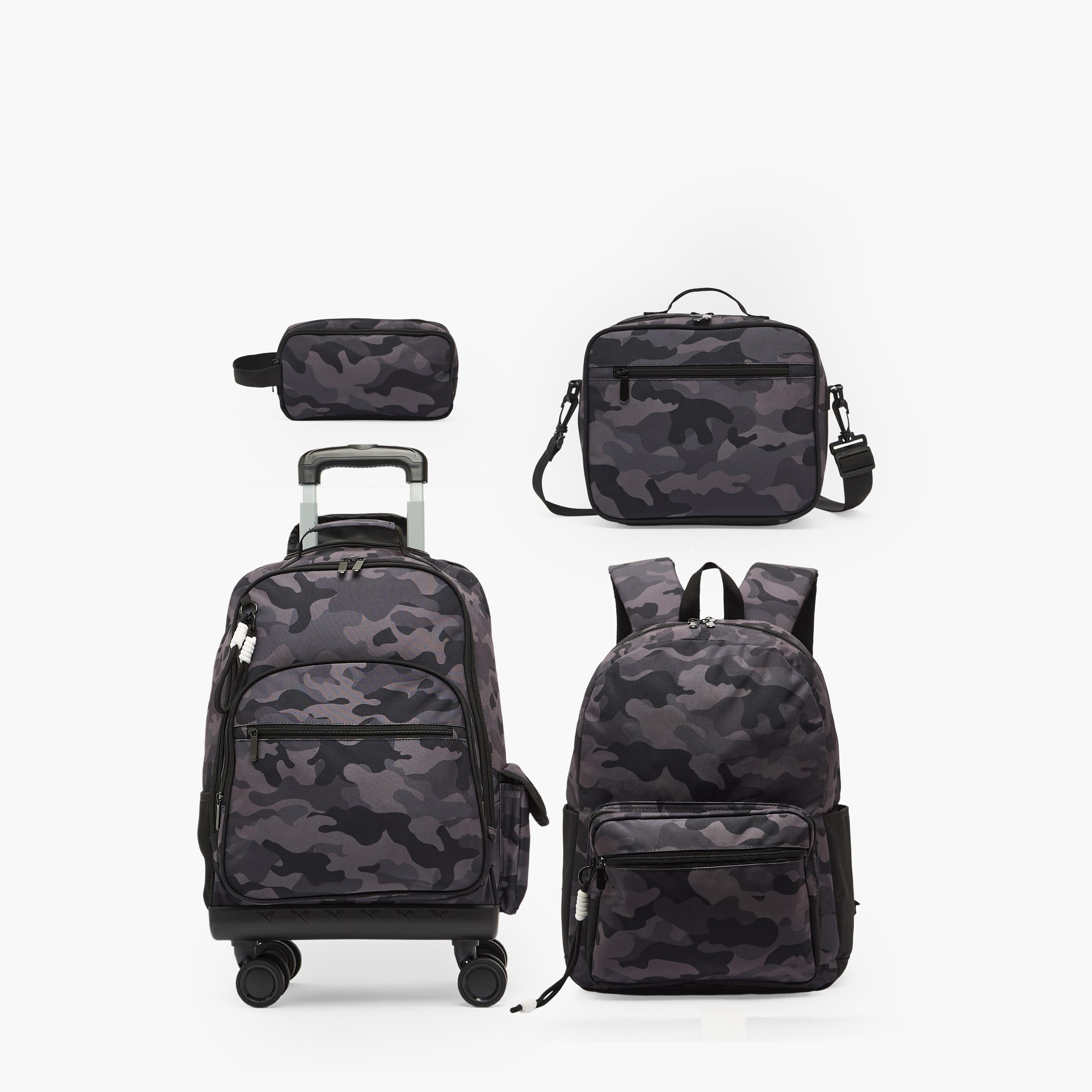 شنطة ظهر بطبعات مموهة للأولاد 8-12 سنة مع حمّالات مبطنة من جونيورز - 17 بوصة-school-bagsandbackpacks-backpacks-image-10