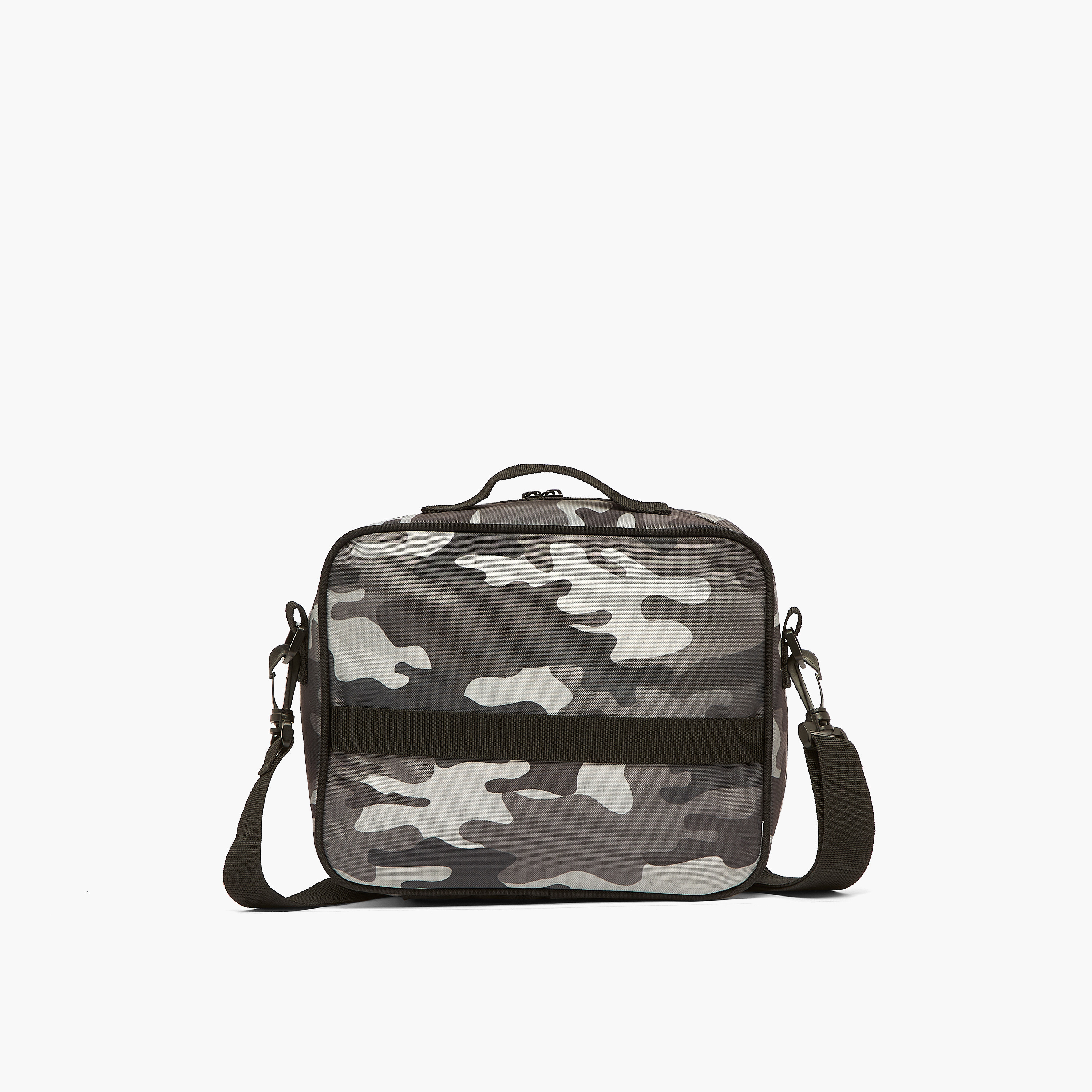 Juniors Camouflage Print Lunch Bag for Boys 8-12 Years with Insulation Design-school-lunchessentials-lunchbags-image-10