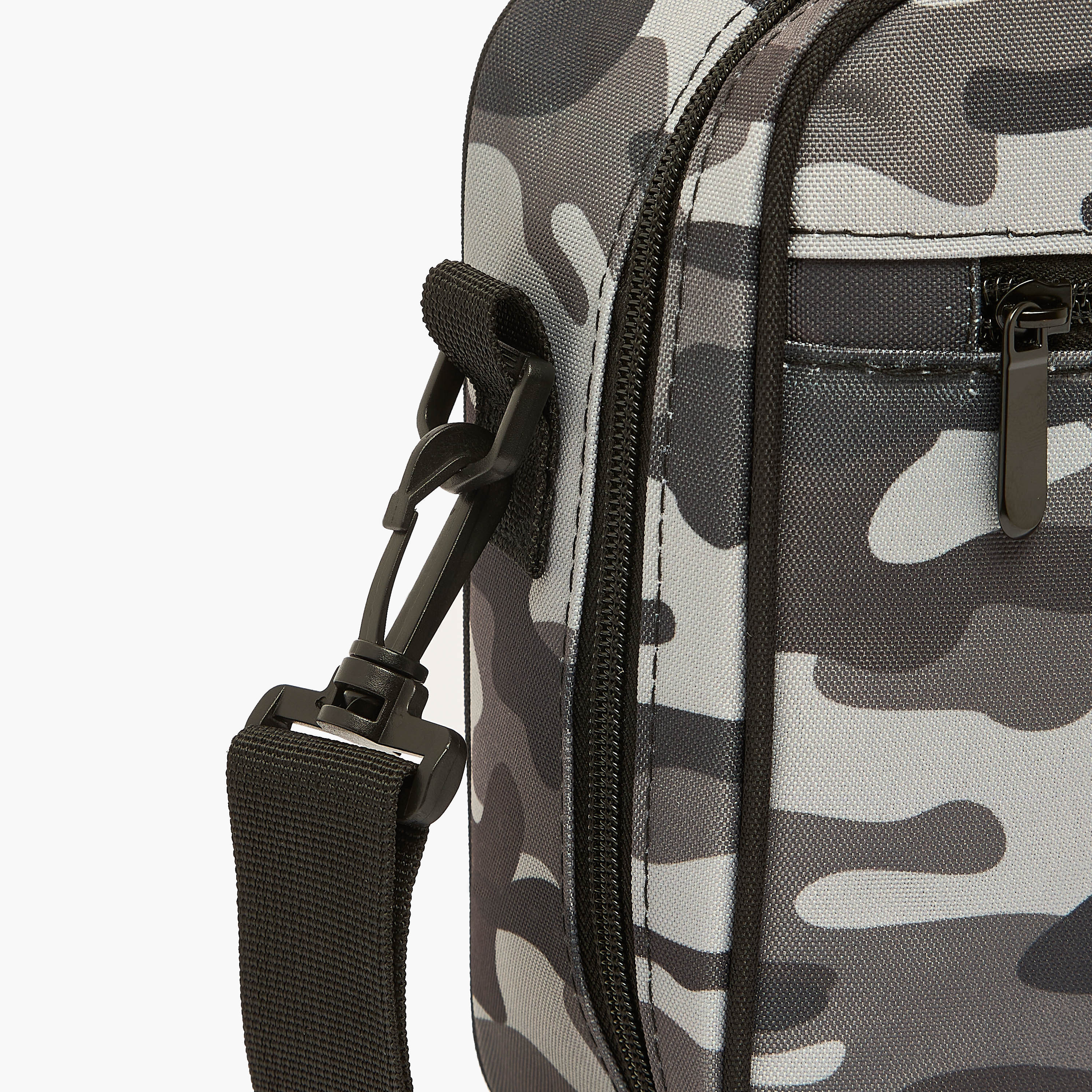 Juniors Camouflage Print Lunch Bag for Boys 8-12 Years with Insulation Design-school-lunchessentials-lunchbags-image-5