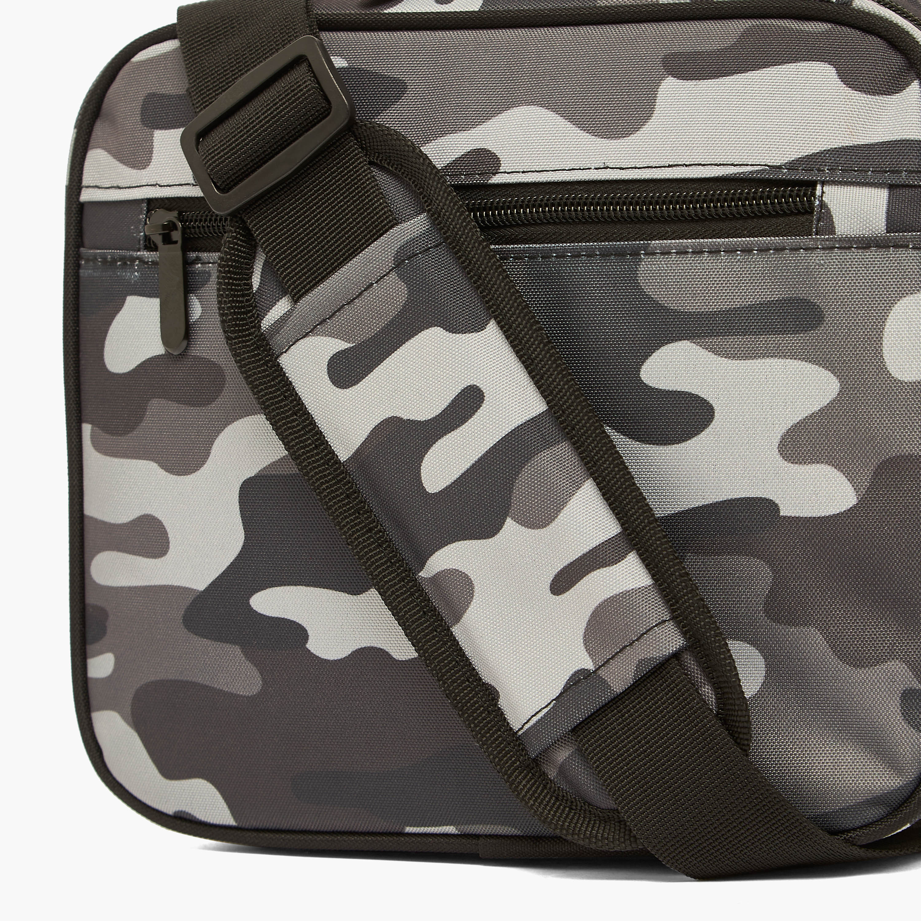 Juniors Camouflage Print Lunch Bag for Boys 8-12 Years with Insulation Design-school-lunchessentials-lunchbags-image-6