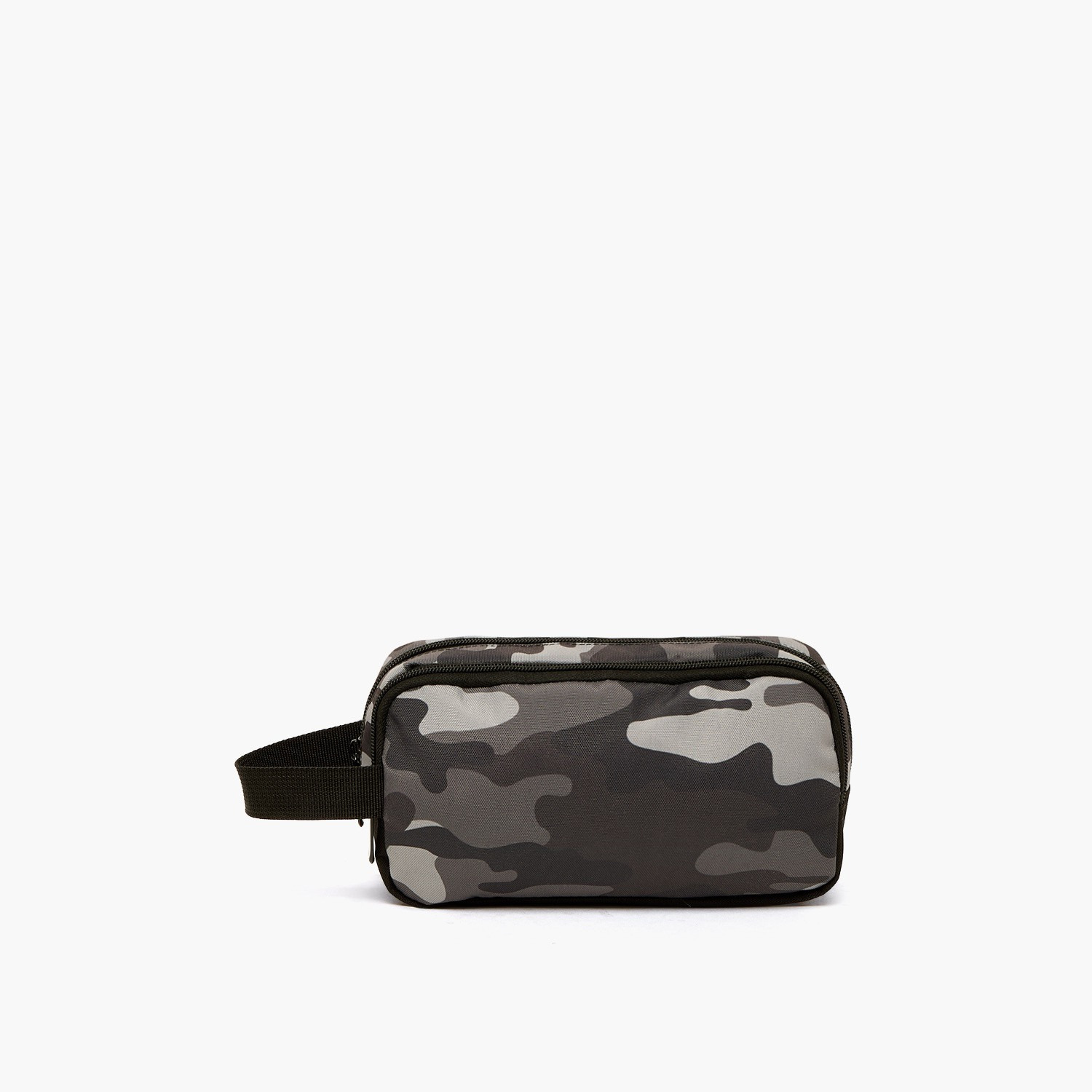 Juniors Camouflage Print Pencil Pouch with 2 Compartments-school-stationery-pencilcases-image-1