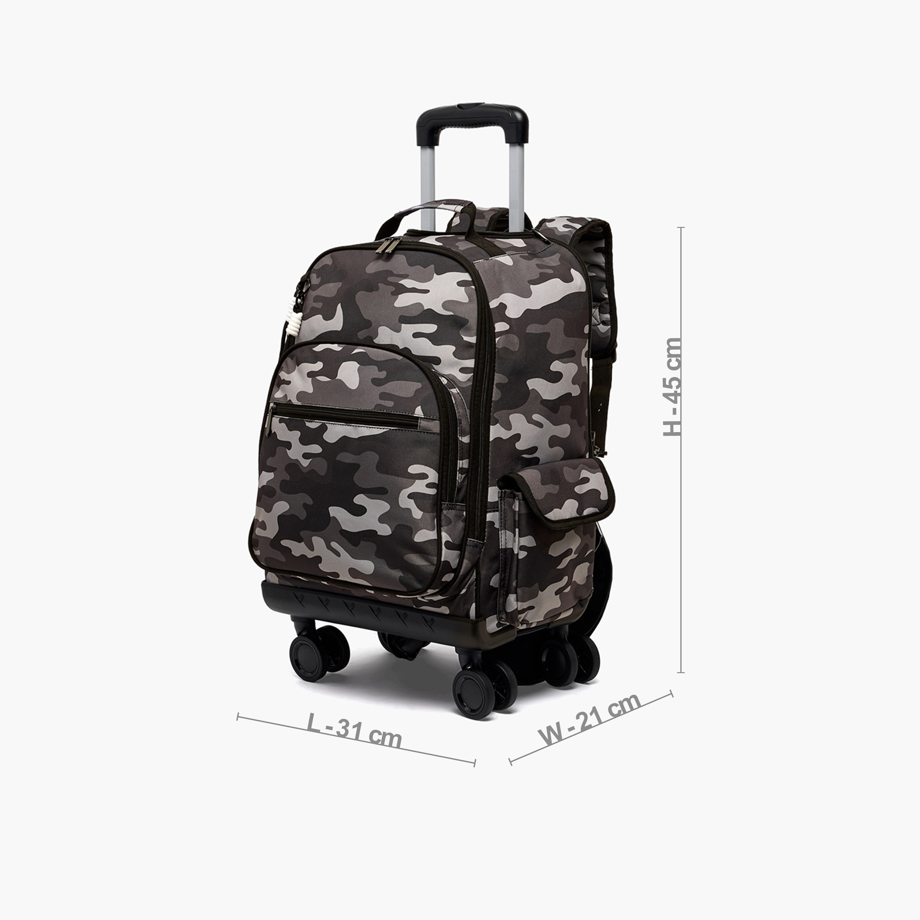 شنطة ترولي بعجلات متينة وطبعات للأولاد بعمر 8-12 سنة من جونيورز - 18 بوصة-school-bagsandbackpacks-trolleybags-image-10