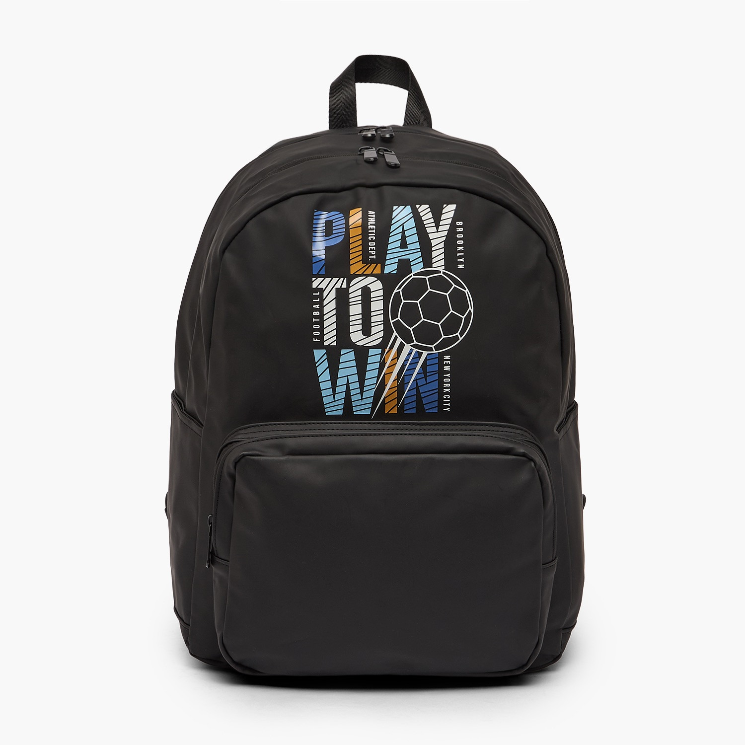 شنطة ظهر بطبعات كرة قدم للأولاد بعمر 8-12 سنة من جونيورز - 17 بوصة-school-bagsandbackpacks-backpacks-image-1