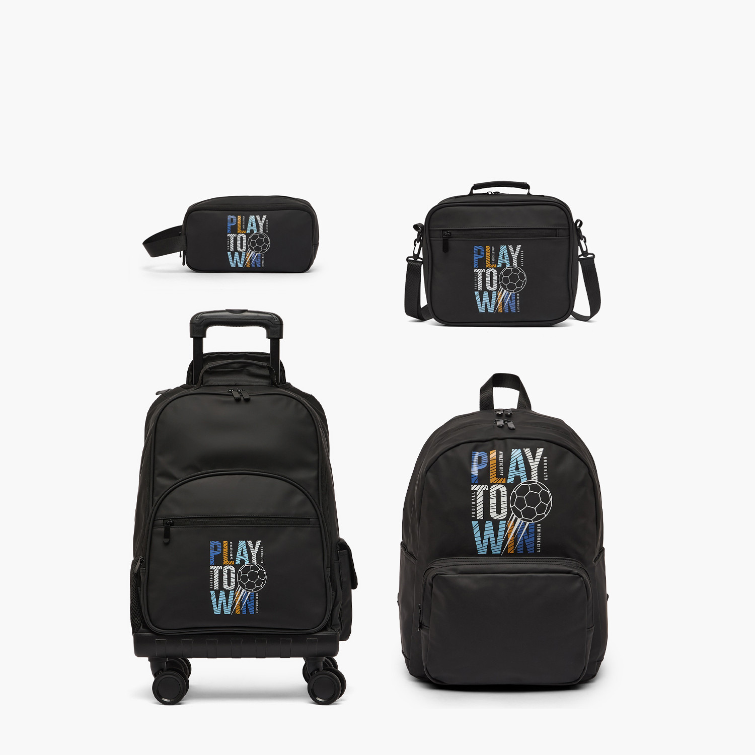 شنطة ظهر بطبعات كرة قدم للأولاد بعمر 8-12 سنة من جونيورز - 17 بوصة-school-bagsandbackpacks-backpacks-image-10