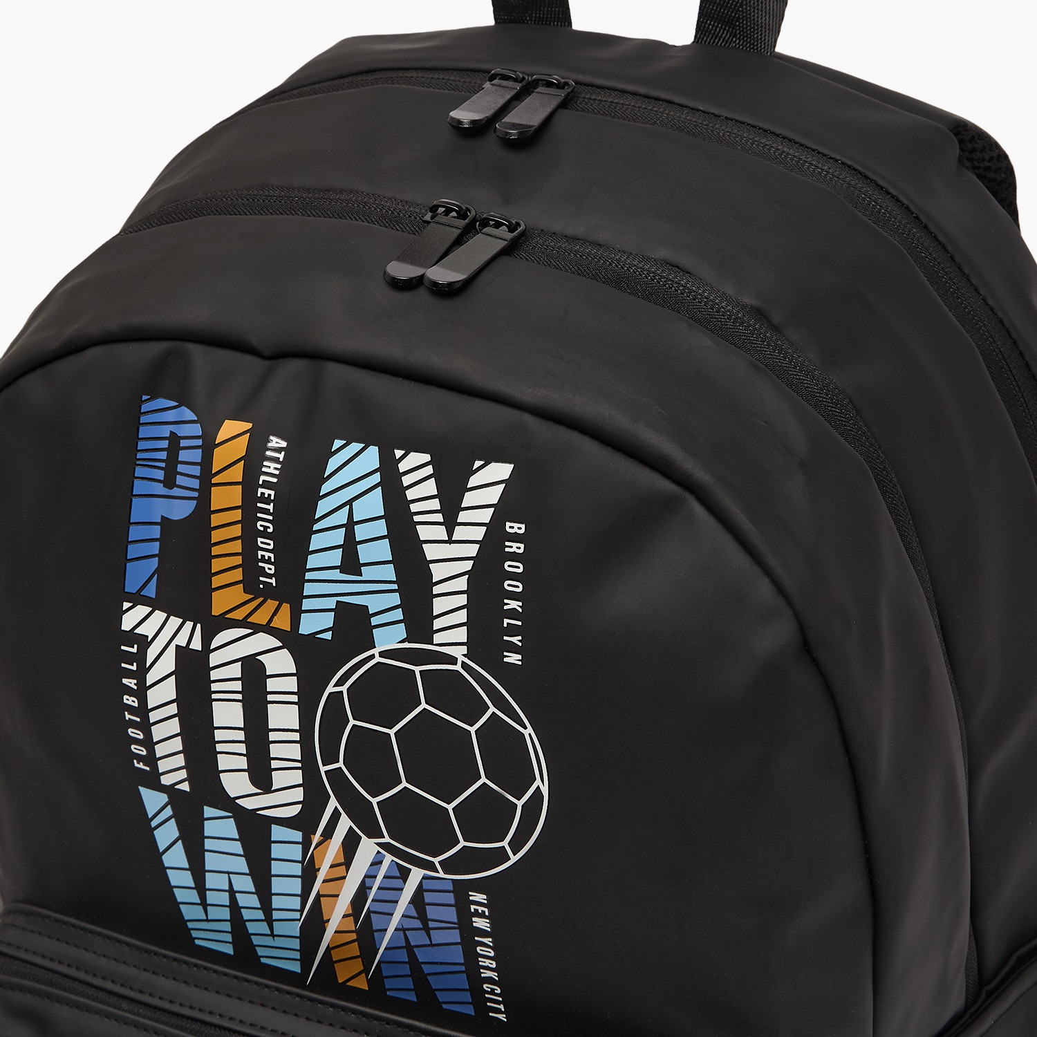 شنطة ظهر بطبعات كرة قدم للأولاد بعمر 8-12 سنة من جونيورز - 17 بوصة-school-bagsandbackpacks-backpacks-image-4