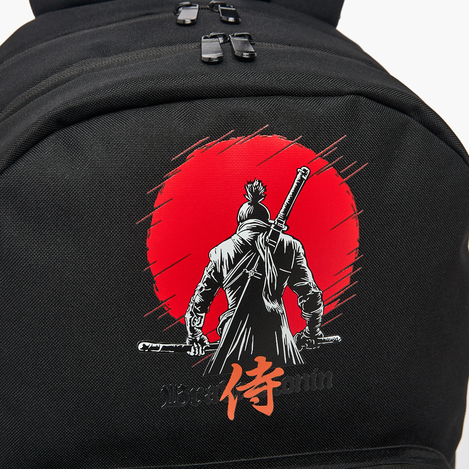 Juniors Samurai Print Backpack for Boys 8-13 Years with Padded Straps - 17 inches-school-bagsandbackpacks-backpacks-image-3
