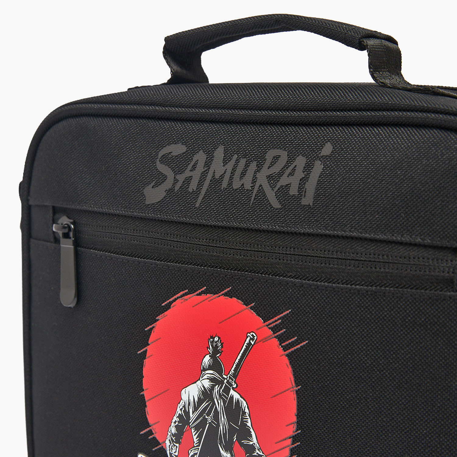 Juniors Samurai Print Lunch Bag for Girls 8-13 Years with Detachable Strap-school-lunchessentials-lunchbags-image-3