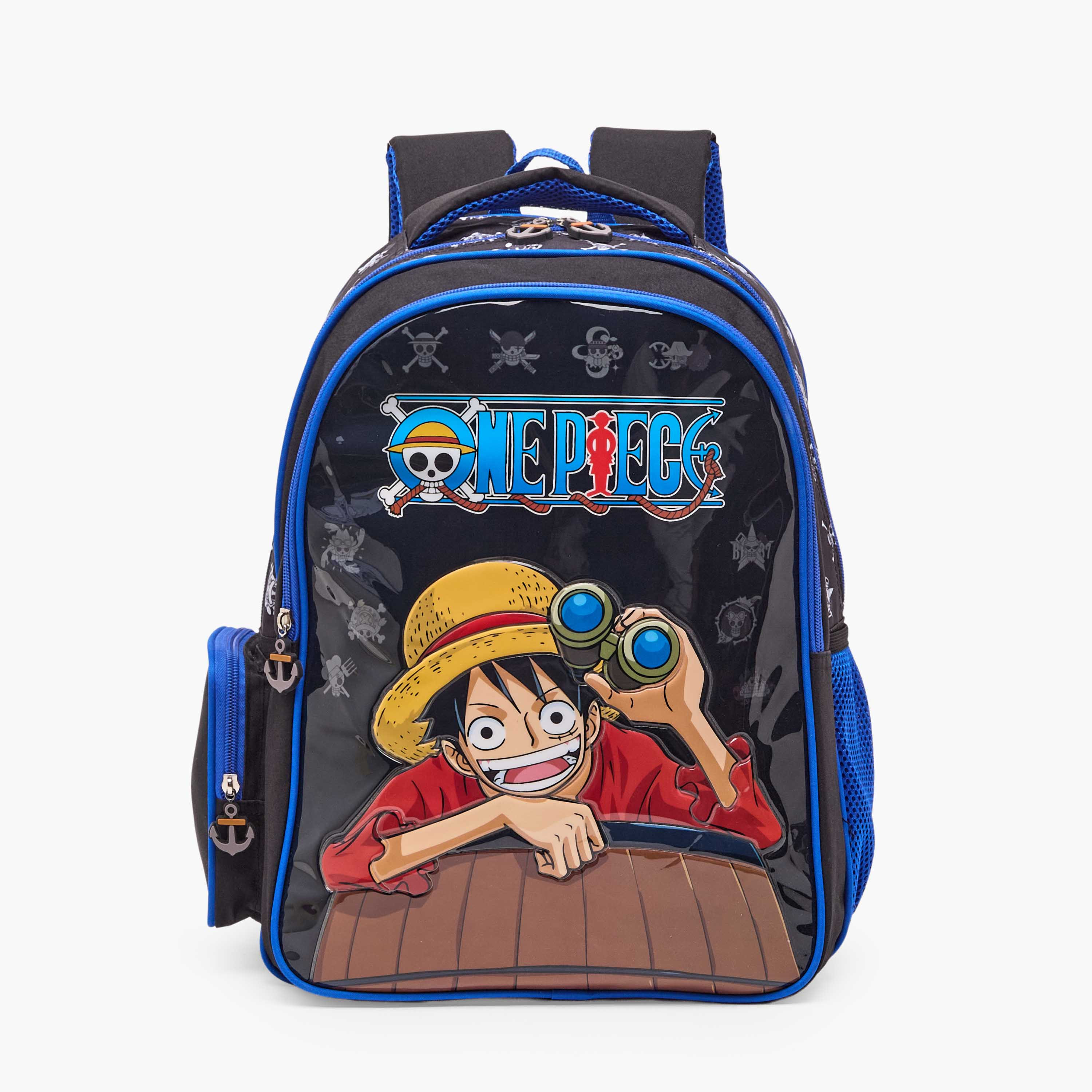 Toei Animation Printed 5-Piece School Backpack Set for Boys for 5-8 Years with Bottle - 16 inches-school-bagsandbackpacks-backpacks-image-4