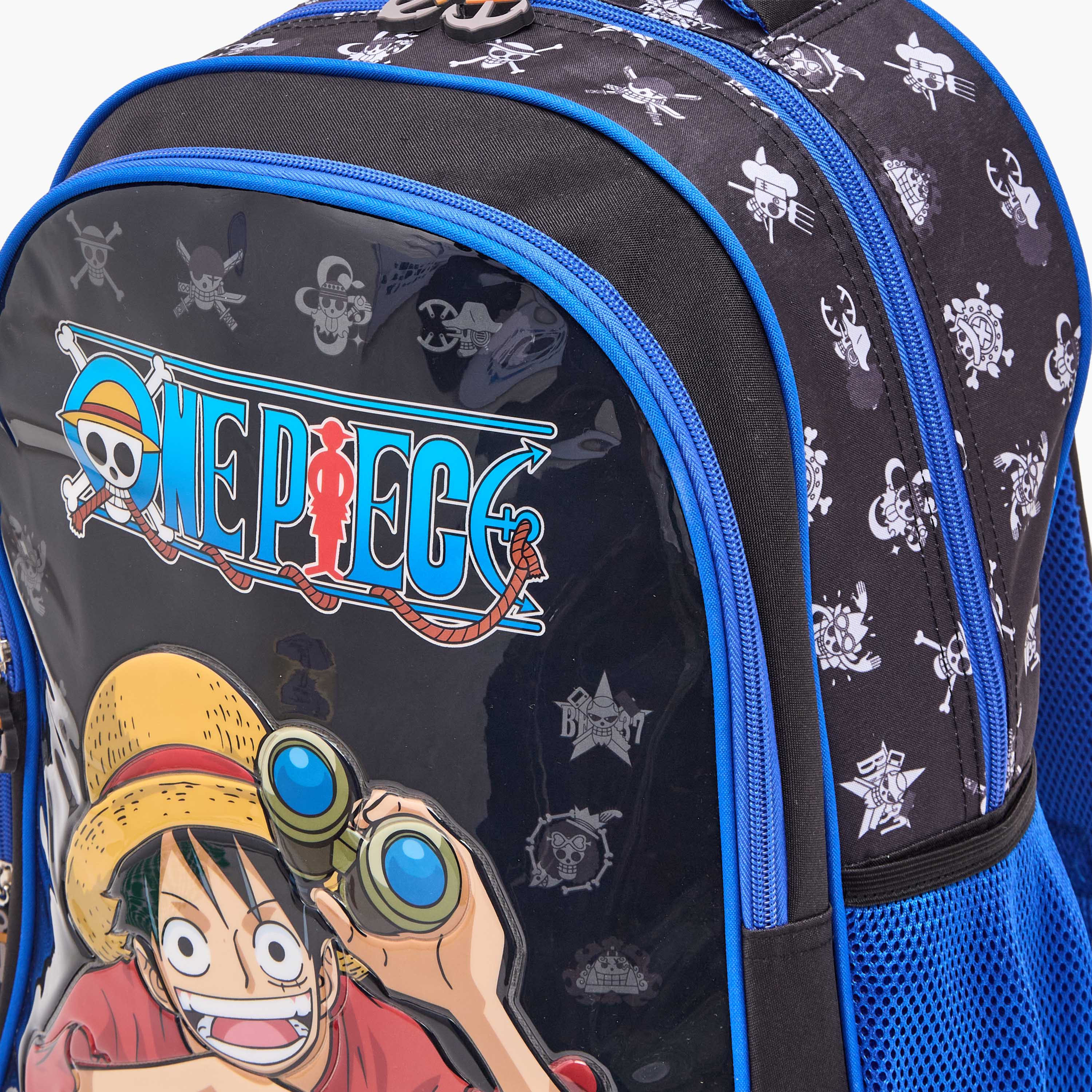 Toei Animation Printed 5-Piece School Backpack Set for Boys for 5-8 Years with Bottle - 16 inches-school-bagsandbackpacks-backpacks-image-6