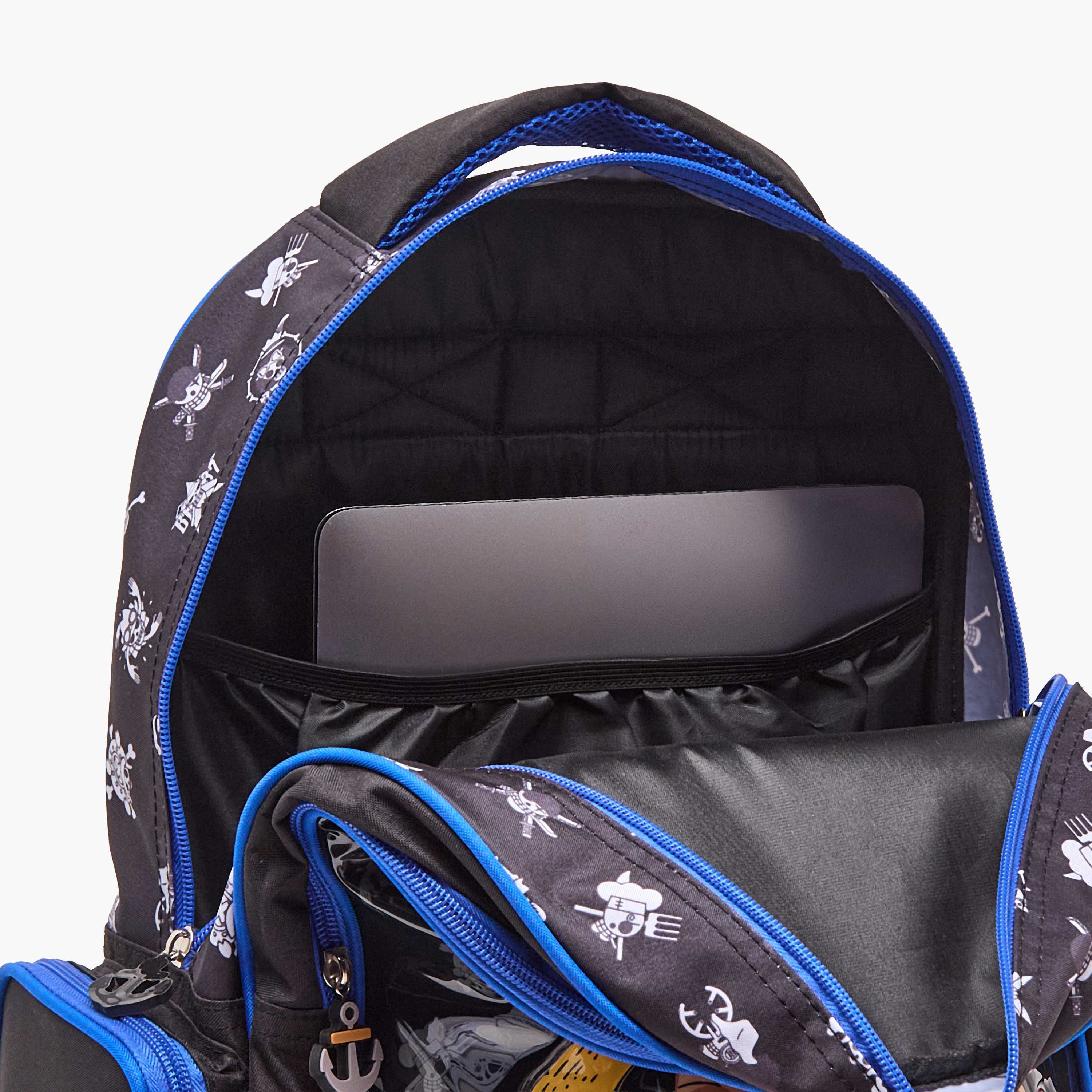 Toei Animation Printed 5-Piece School Backpack Set for Boys for 5-8 Years with Bottle - 16 inches-school-bagsandbackpacks-backpacks-image-7