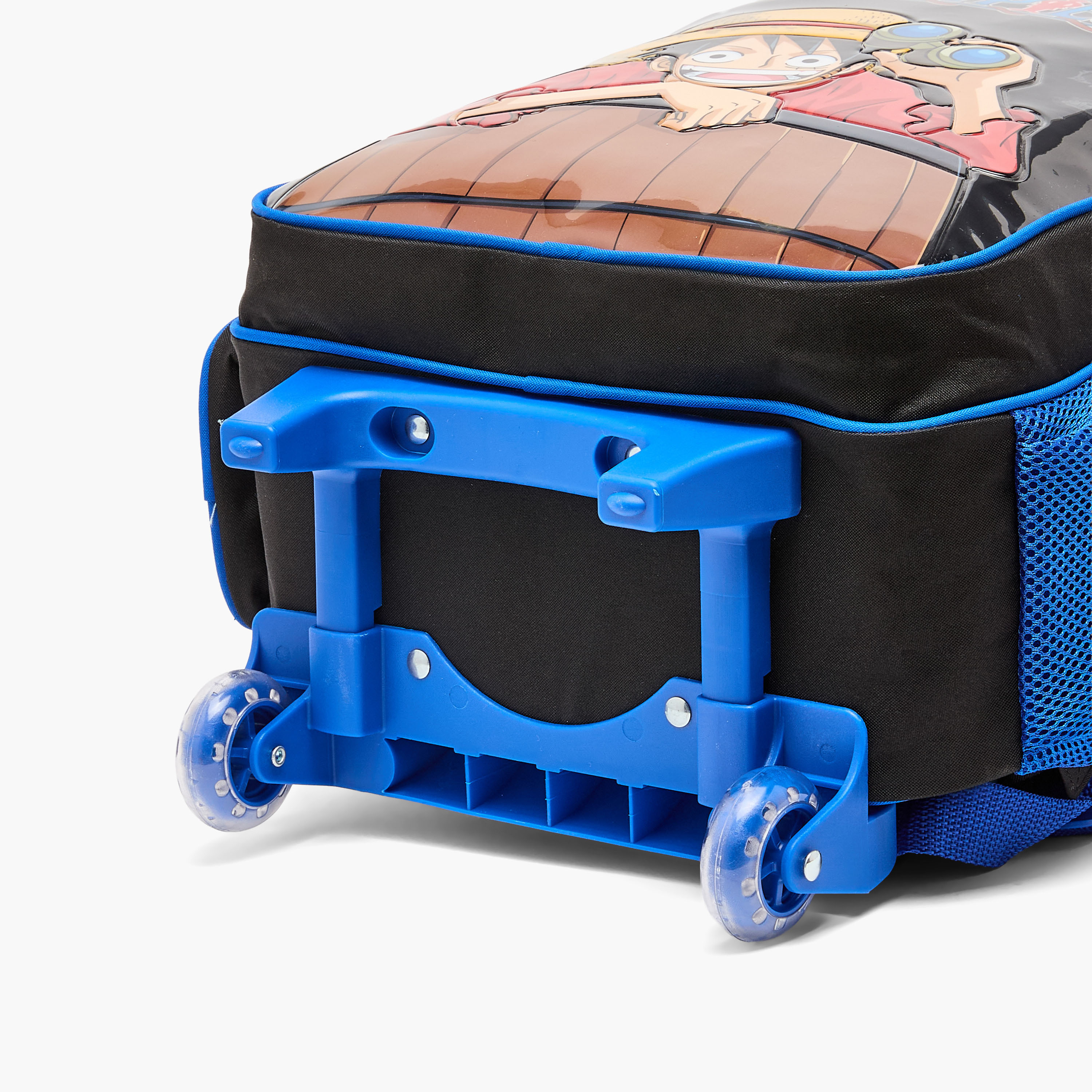 Toei Animation One Piece Trolley Bag for Boys 5-8 Years with Padded Straps - 16 inches-school-bagsandbackpacks-trolleybags-image-12