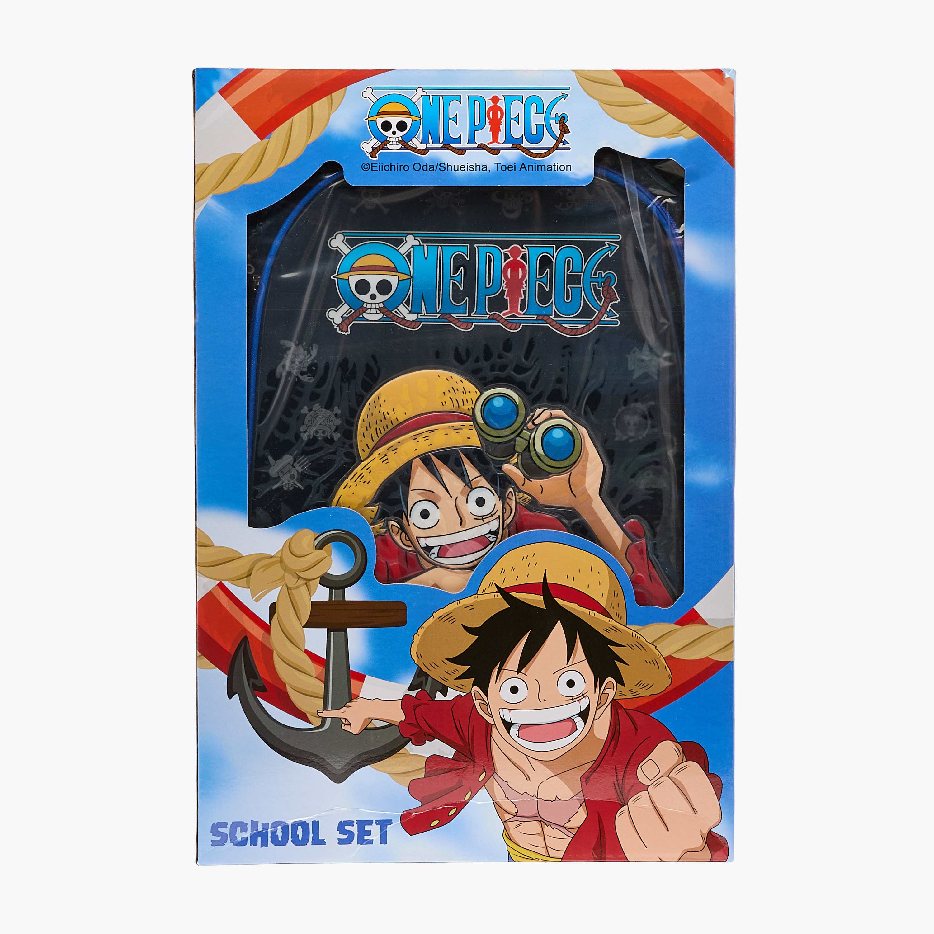 Toei Animation One Piece Trolley Bag for Boys 5-8 Years with Padded Straps - 16 inches-school-bagsandbackpacks-trolleybags-image-21