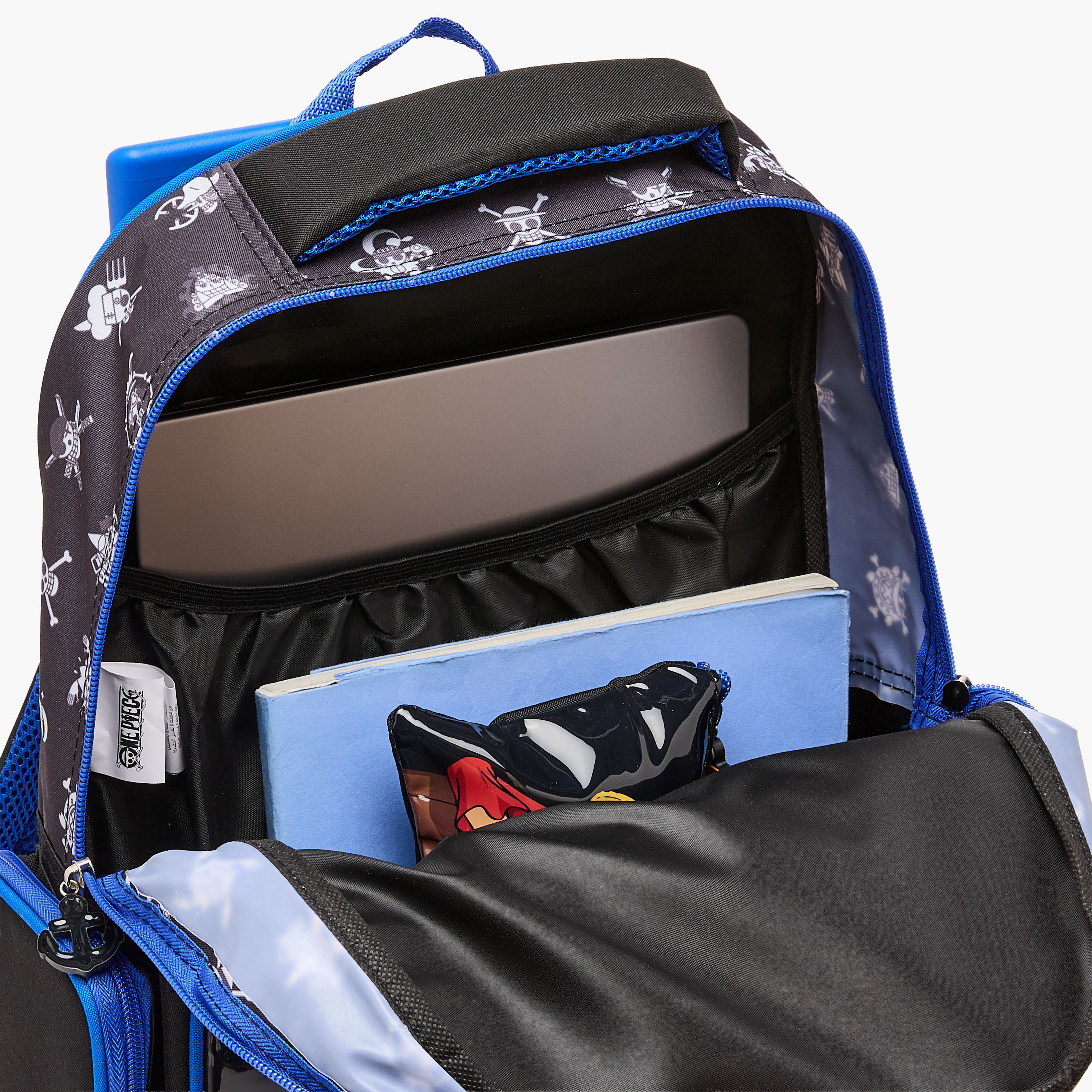 Toei Animation One Piece Trolley Bag for Boys 5-8 Years with Padded Straps - 16 inches-school-bagsandbackpacks-trolleybags-image-6