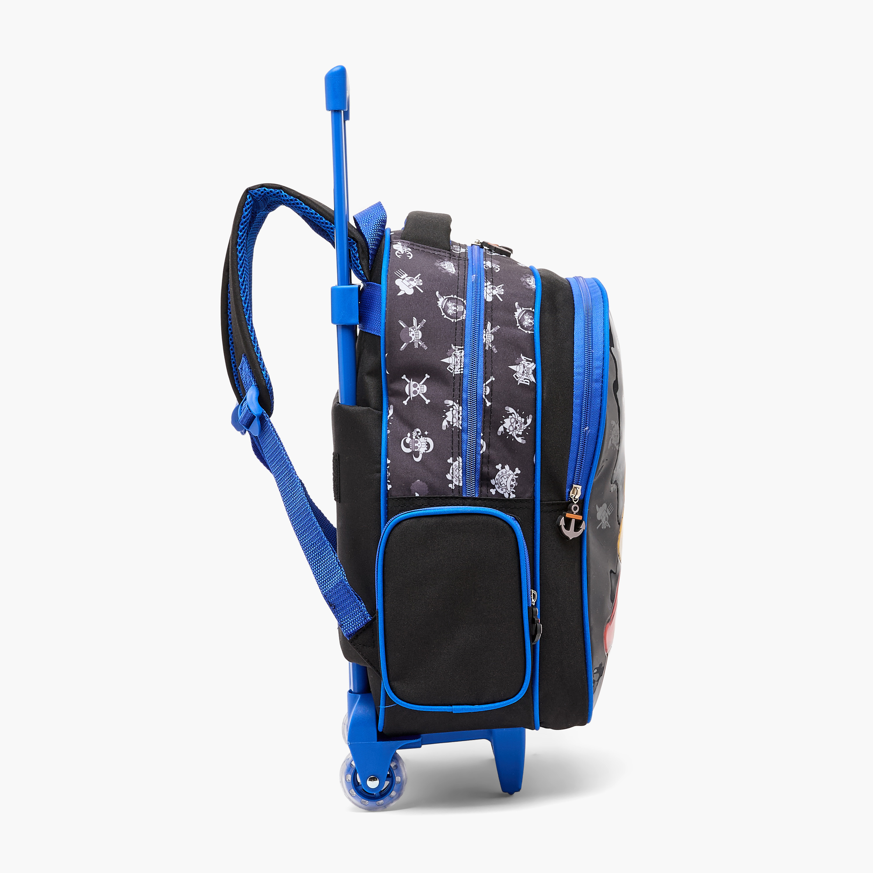 Toei Animation One Piece Trolley Bag for Boys 5-8 Years with Padded Straps - 16 inches-school-bagsandbackpacks-trolleybags-image-9