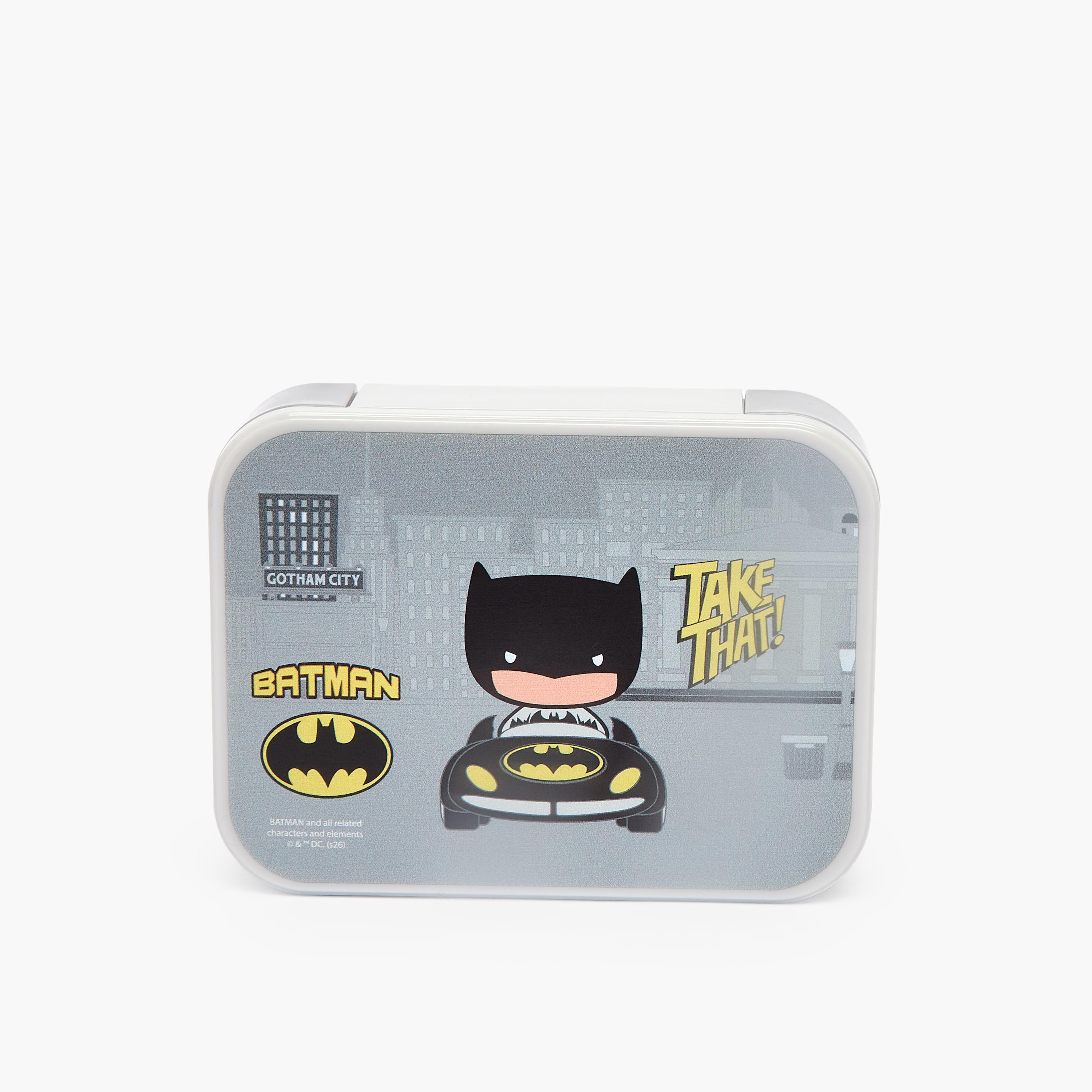 Batman Print 3-Piece School Trolley Bag Set for Boys 3-5 Years with Lunch Box - 14 inches-school-bagsandbackpacks-trolleybags-image-15