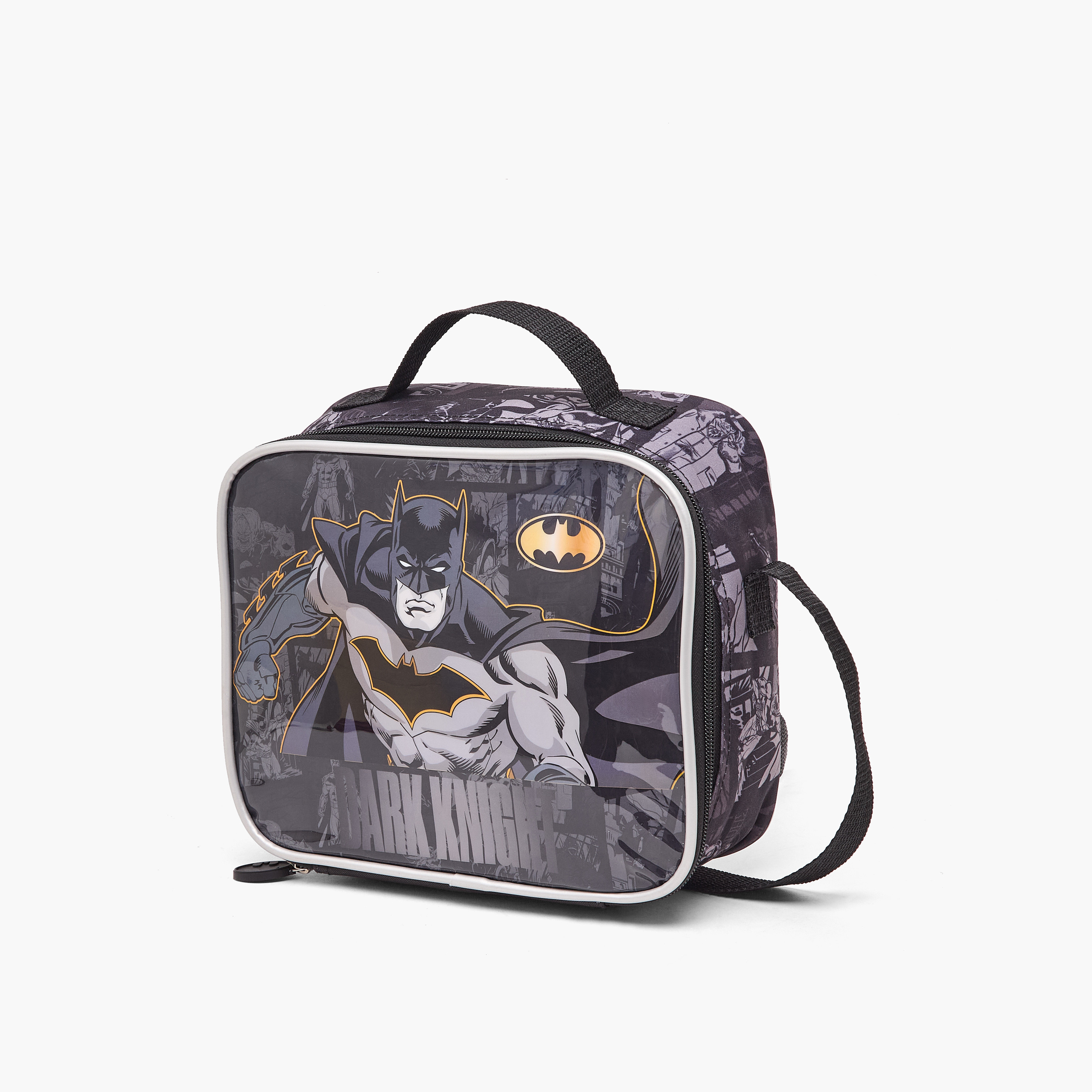 Batman Print 5-Piece School Trolley Bag Set for Boys 5-8 Years with  Lunch Bag - 16 inches-school-bagsandbackpacks-trolleybags-image-15