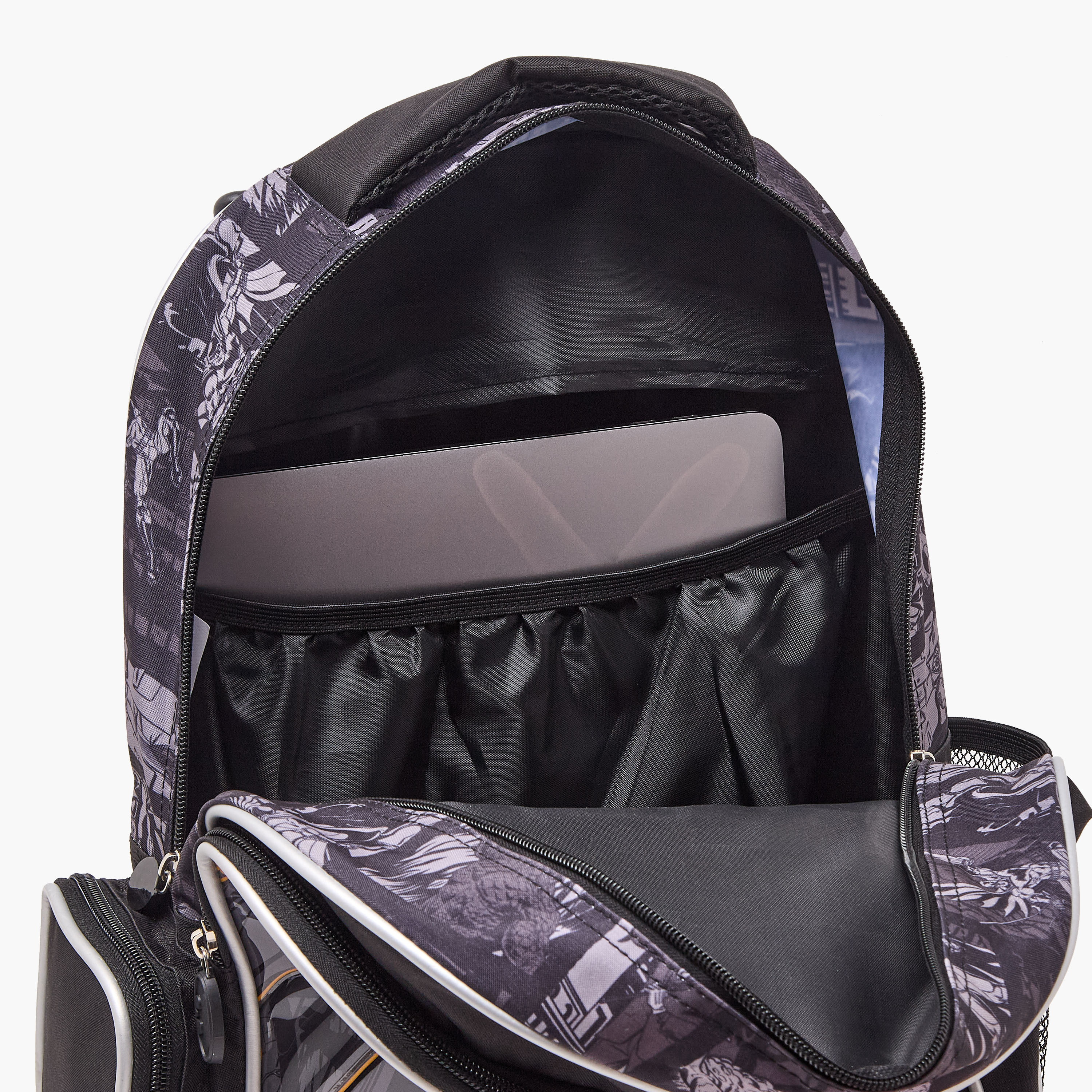 Batman Print 5-Piece School Trolley Bag Set for Boys 5-8 Years with  Lunch Bag - 16 inches-school-bagsandbackpacks-trolleybags-image-8