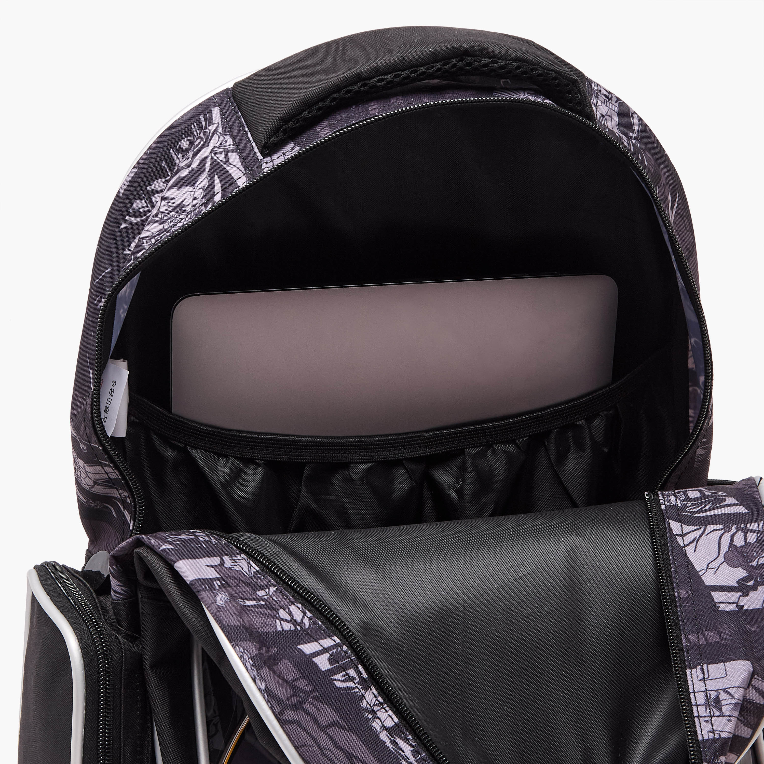 طقم شنطة مدرسية للأولاد من 5-8 سنوات بطبعة باتمان مع شنطة غداء - 5 قطع - 16 بوصة-school-bagsandbackpacks-backpacks-image-5