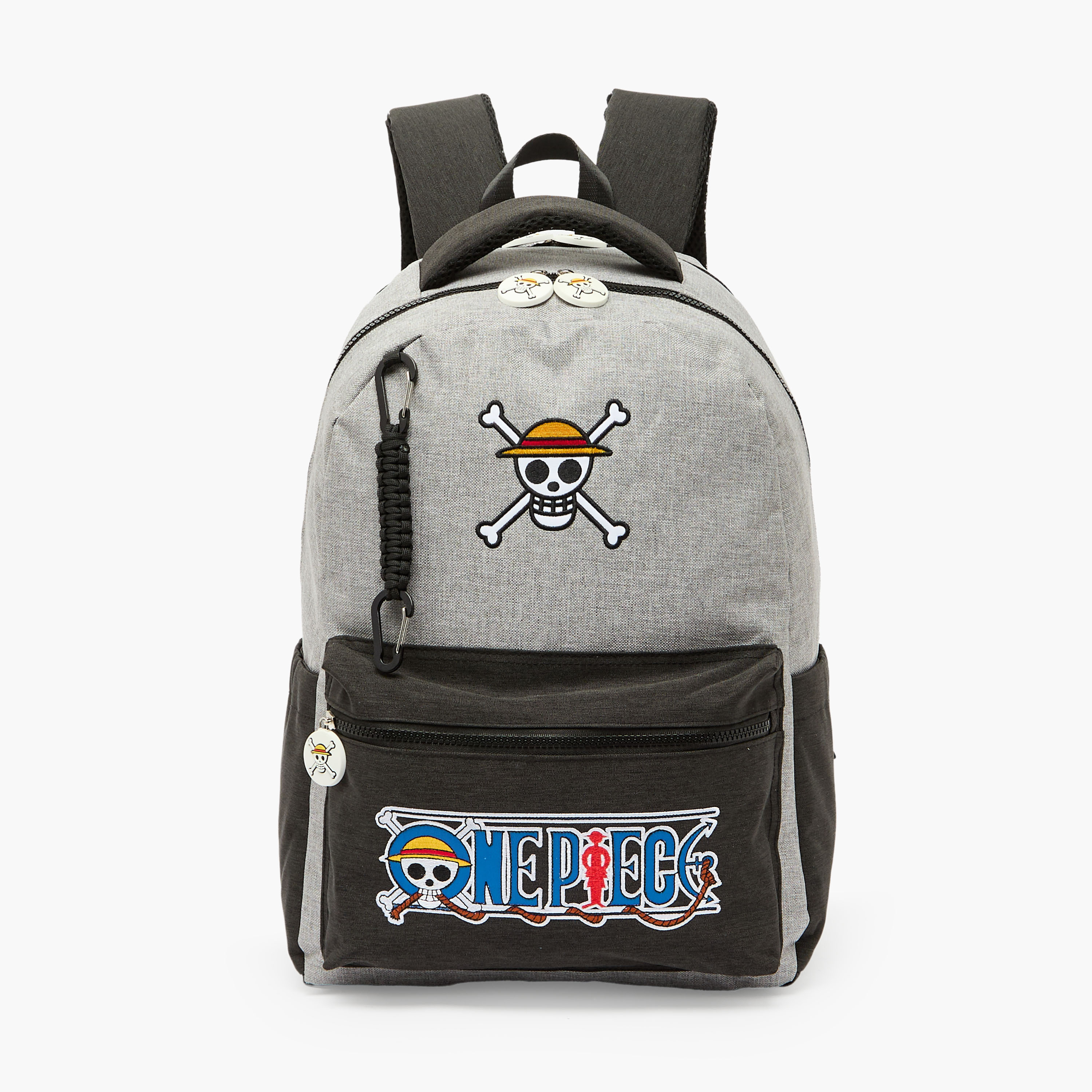 Toei Animation One Piece Print Backpack for Boys 8-12 Years with Adjustable Straps - 17 inches-school-bagsandbackpacks-backpacks-image-2
