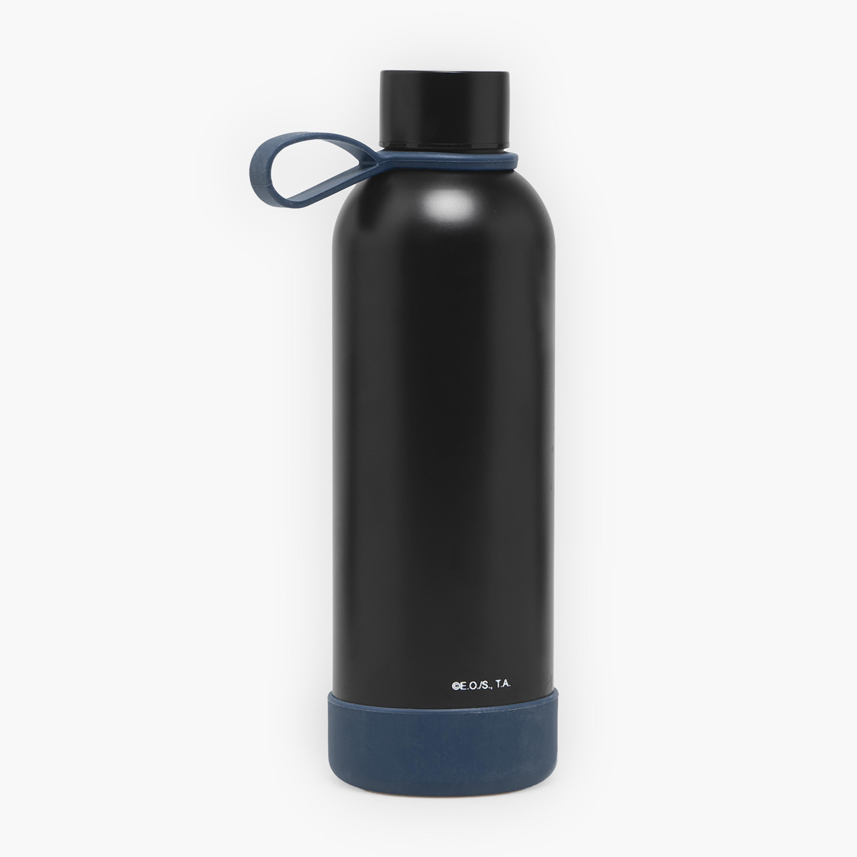 قارورة مياه ستانلس ستيل بفتحة واسعة وطبعات ون بيس ومقبض حلقي-school-waterbottles-image-7