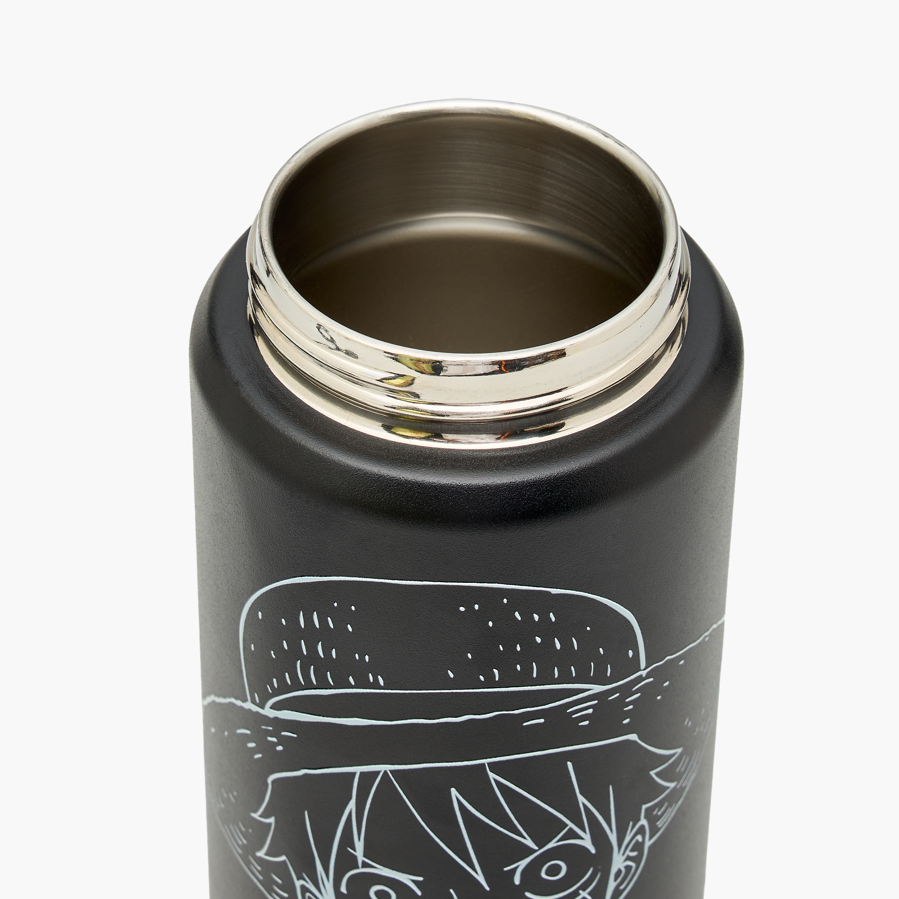 One Piece Printed Stainless Steel Water Bottle with Spout and Handle-school-waterbottles-image-5
