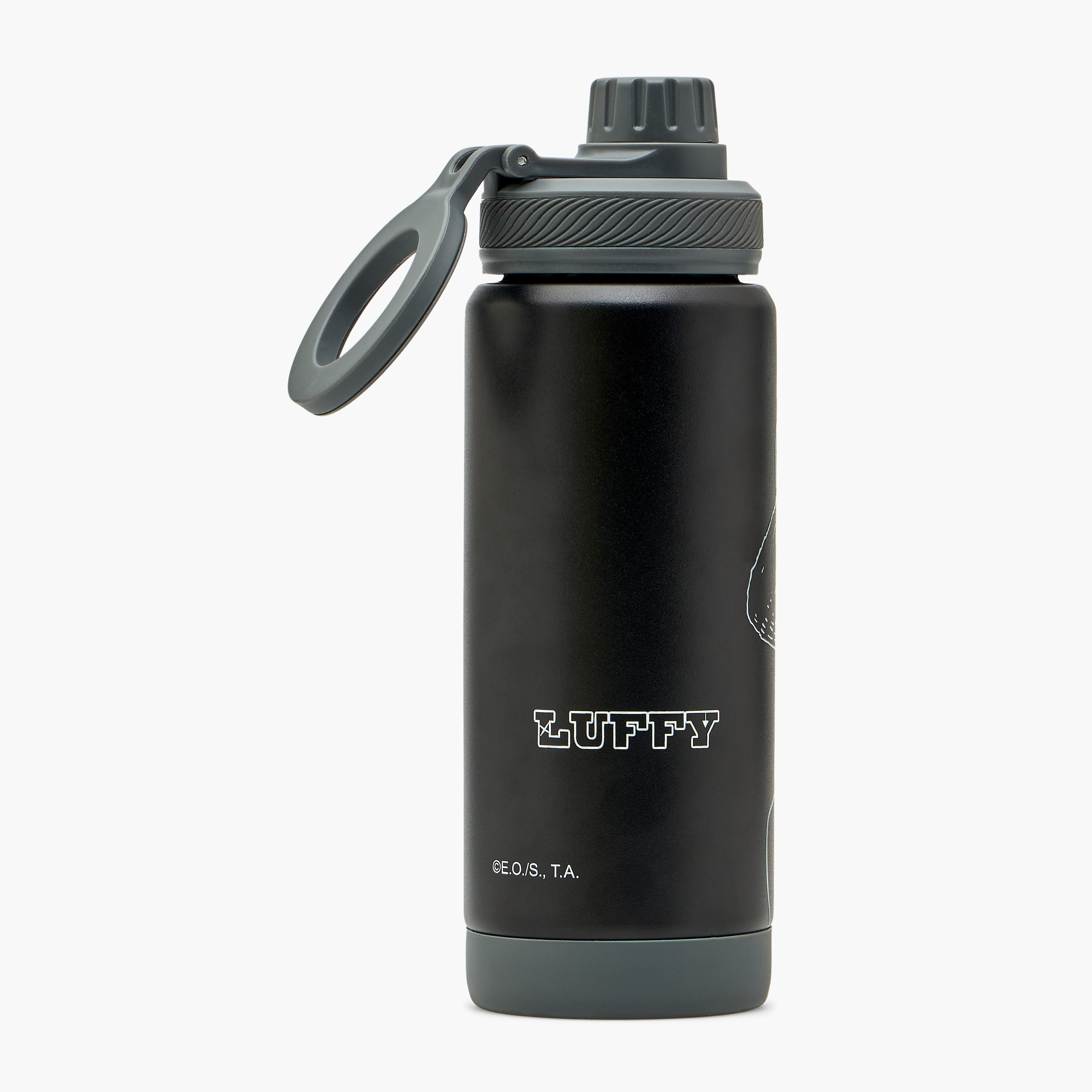 One Piece Printed Stainless Steel Water Bottle with Spout and Handle-school-waterbottles-image-7