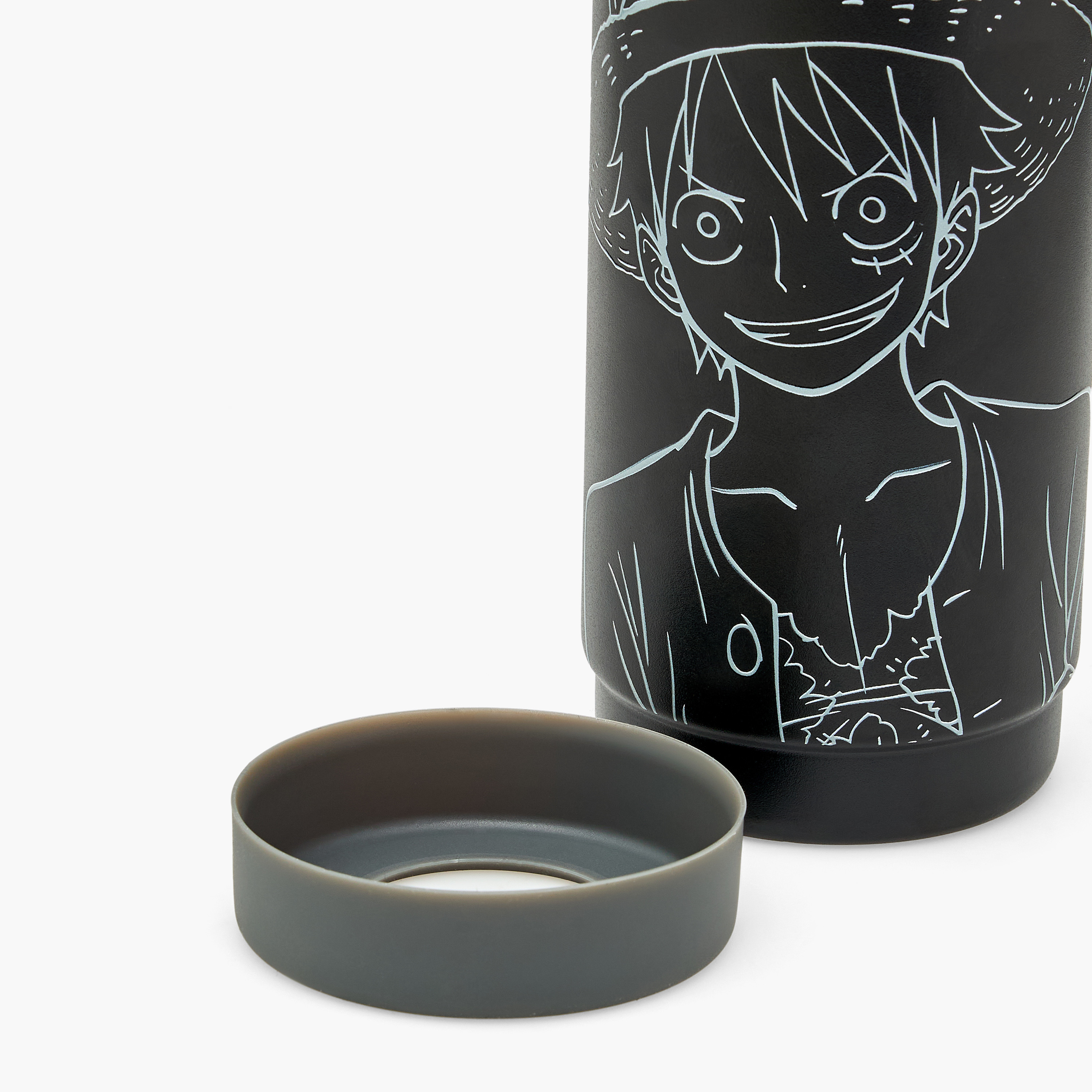 One Piece Printed Stainless Steel Water Bottle with Spout and Handle-school-waterbottles-image-9
