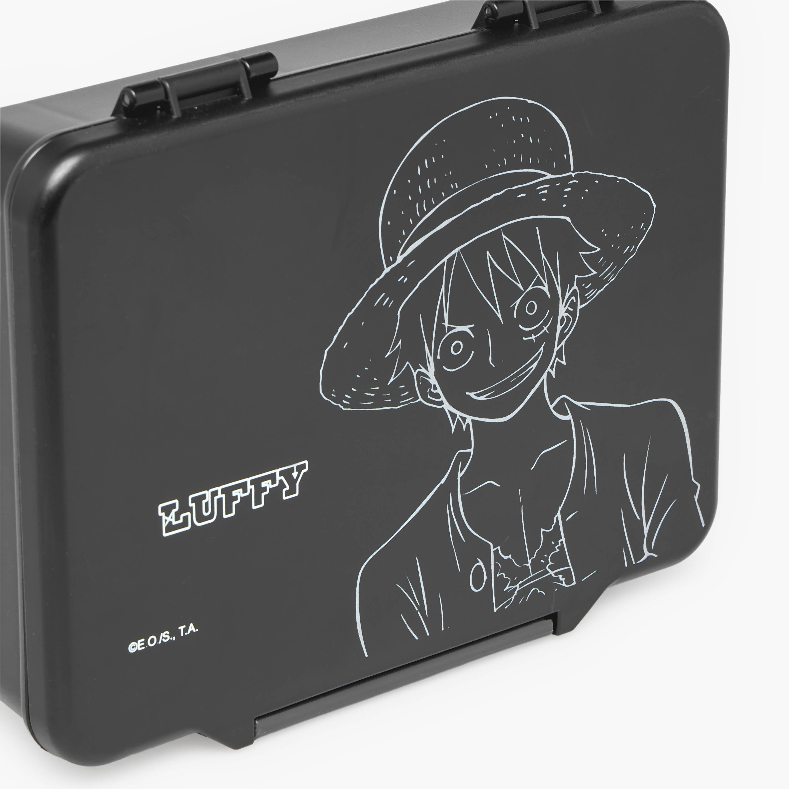 One Piece Luffy Print Bento Lunch Box for Boys with Cutlery - 1.2 L-school-lunchessentials-lunchboxes-image-5