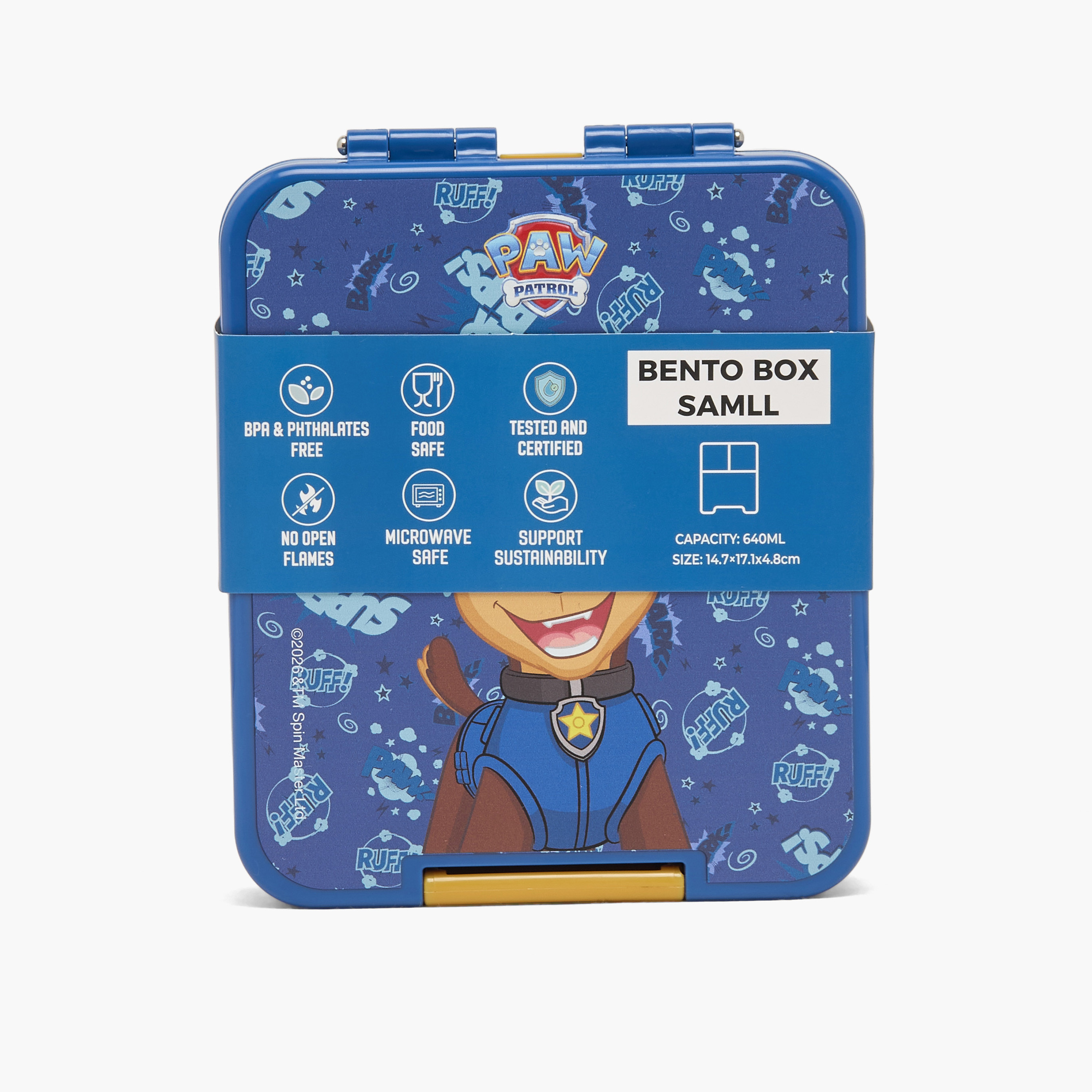 صندوق غداء بنتو للأولاد بطبعات باو باترول و3 أقسام-school-lunchessentials-lunchboxes-image-11