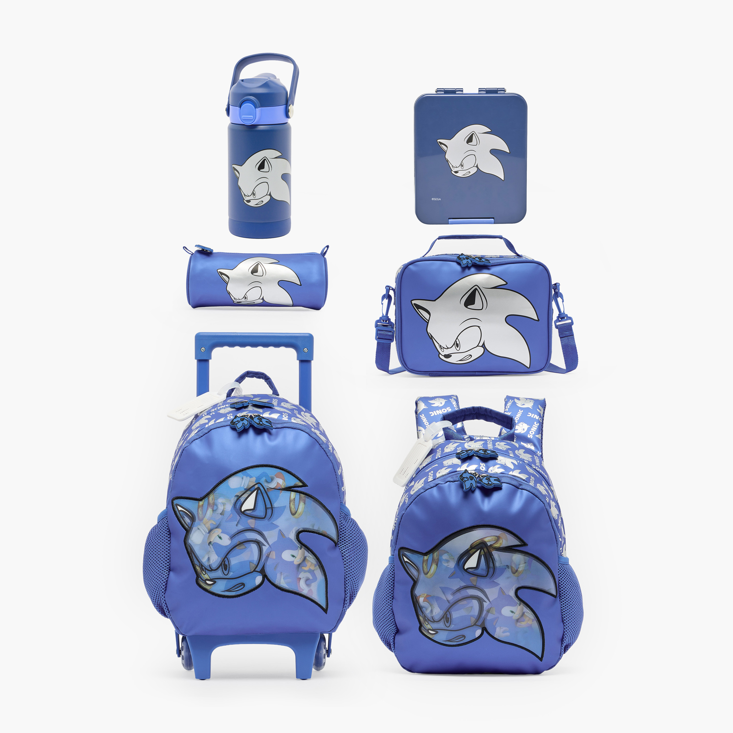 قارورة مياه ستانلس ستيل بقشّة ومقبض حمل وطبعات سونيك ذا هيدجهوج-school-waterbottles-image-10