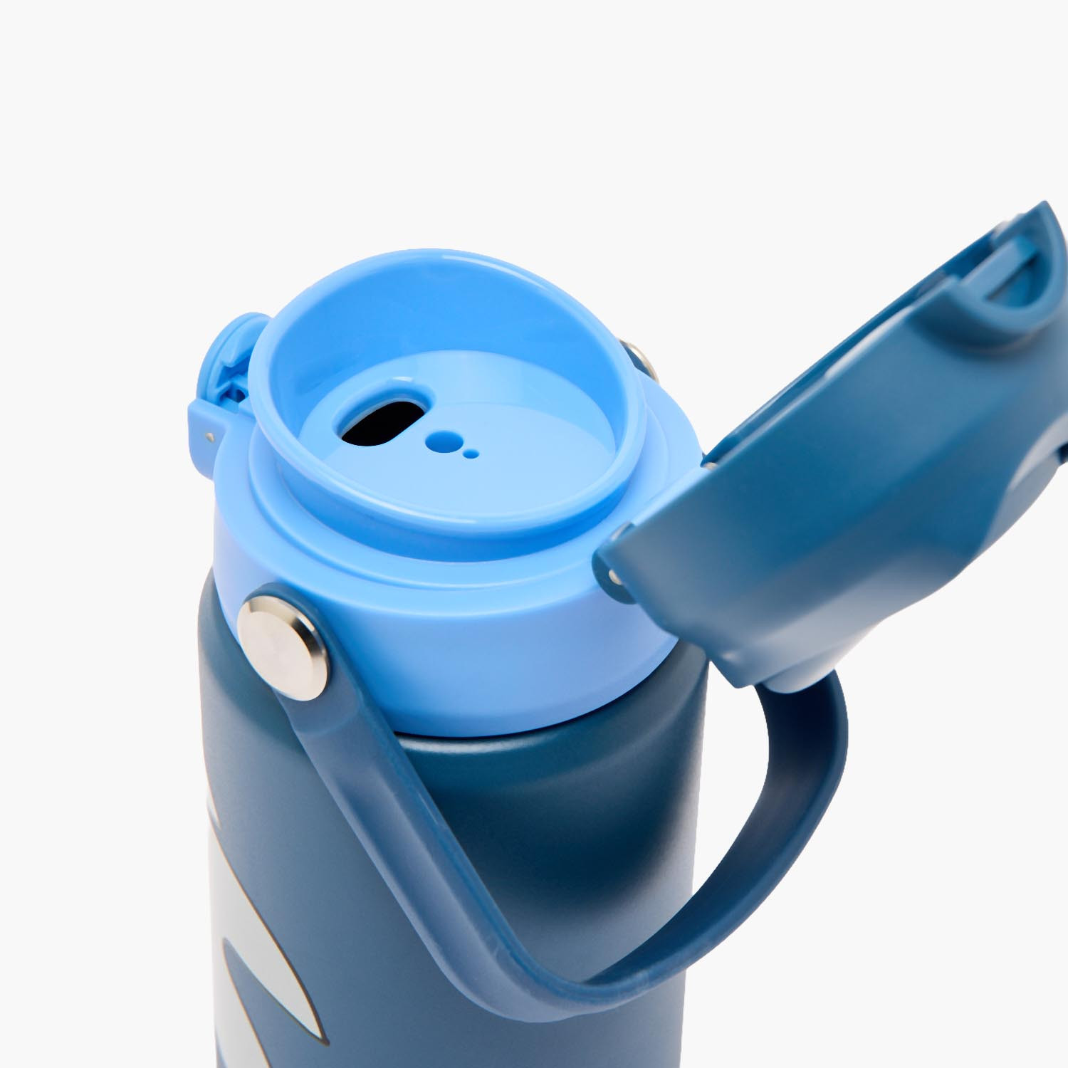 قارورة مياه ستانلس ستيل بقشّة ومقبض حمل وطبعات سونيك ذا هيدجهوج-school-waterbottles-image-7